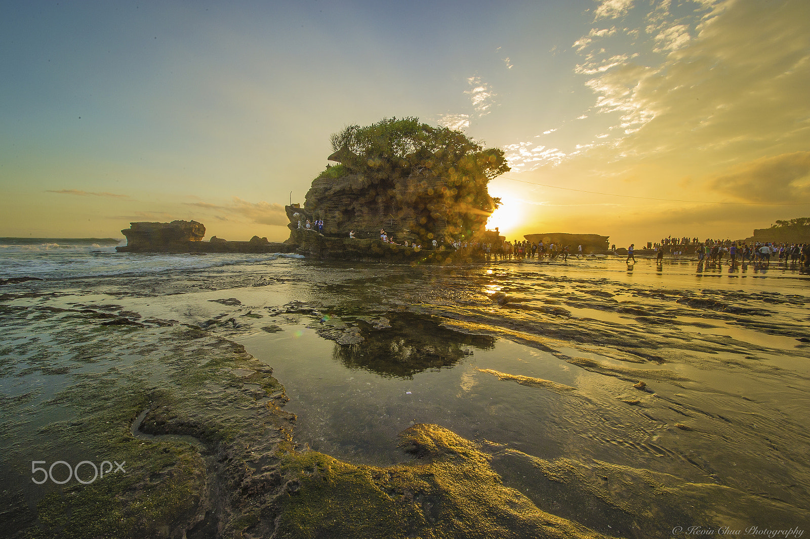 Sigma 12-24mm F4.5-5.6 II DG HSM sample photo. Sunset at tanah lot temple, bali photography