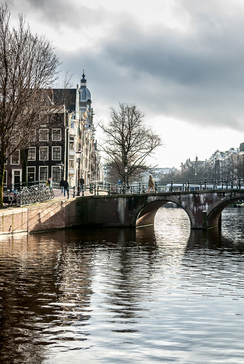 Nikon D200 sample photo. Amsterdam bridge photography