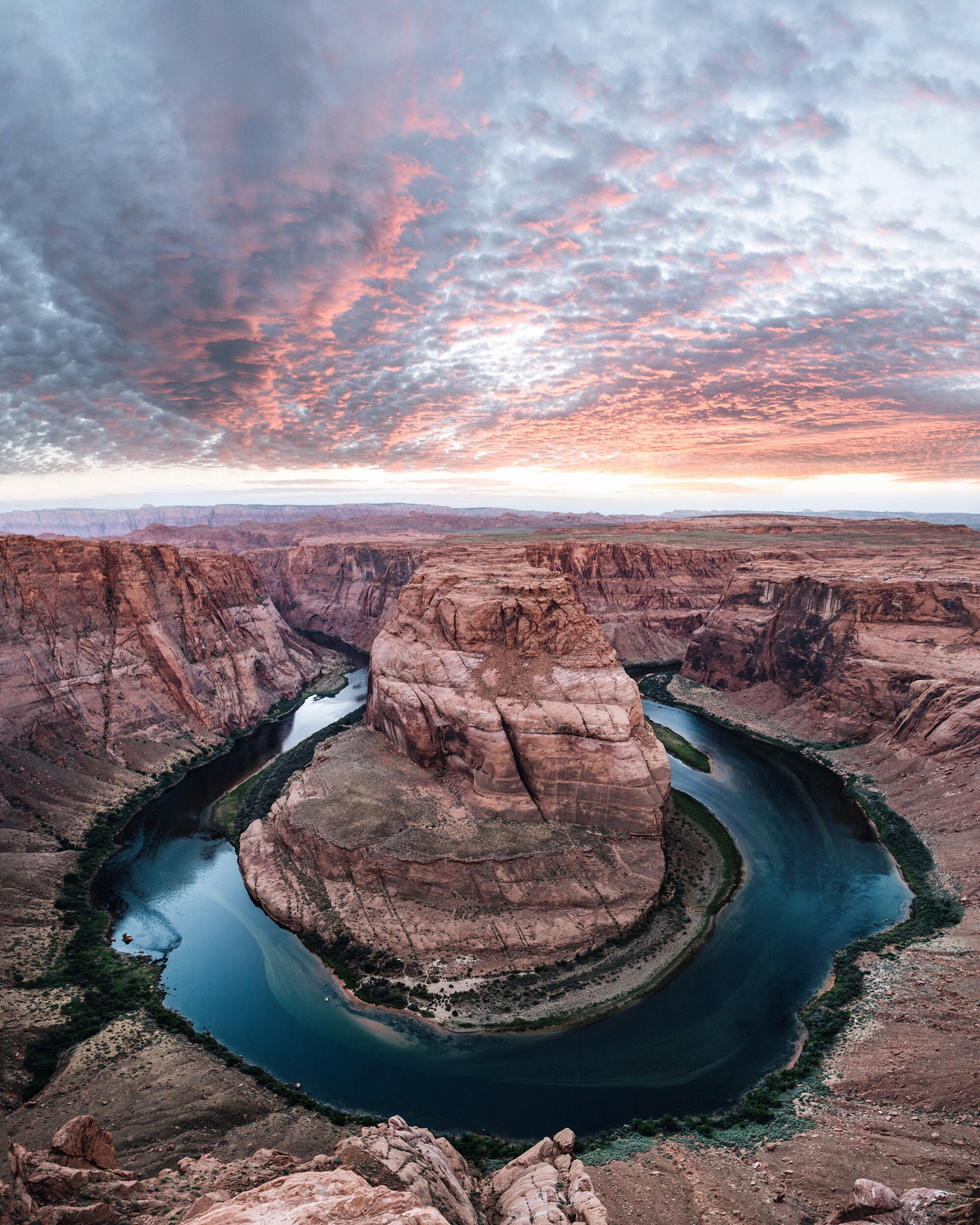 Nikon D4 + Nikon AF-S Nikkor 20mm F1.8G ED sample photo. Horseshoe bend. page. arizona. photography