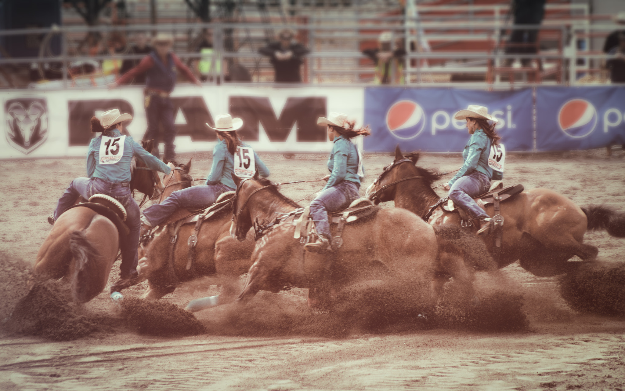 Canon EOS M sample photo. Racing at the rodeo photography