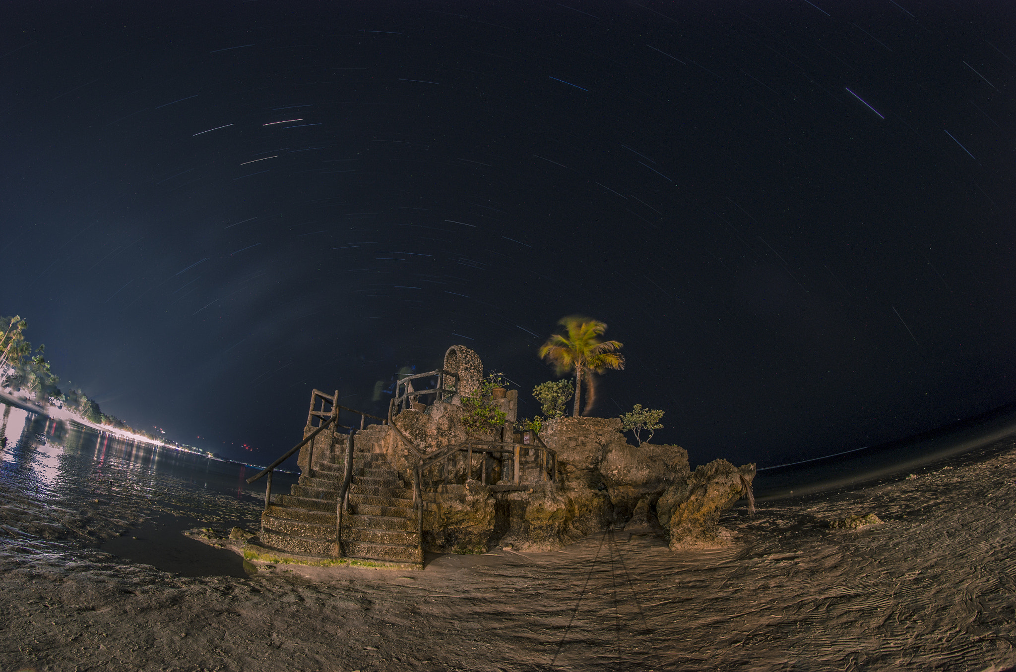 Nikon D5100 + Samyang 8mm F3.5 Aspherical IF MC Fisheye sample photo. Stars photography