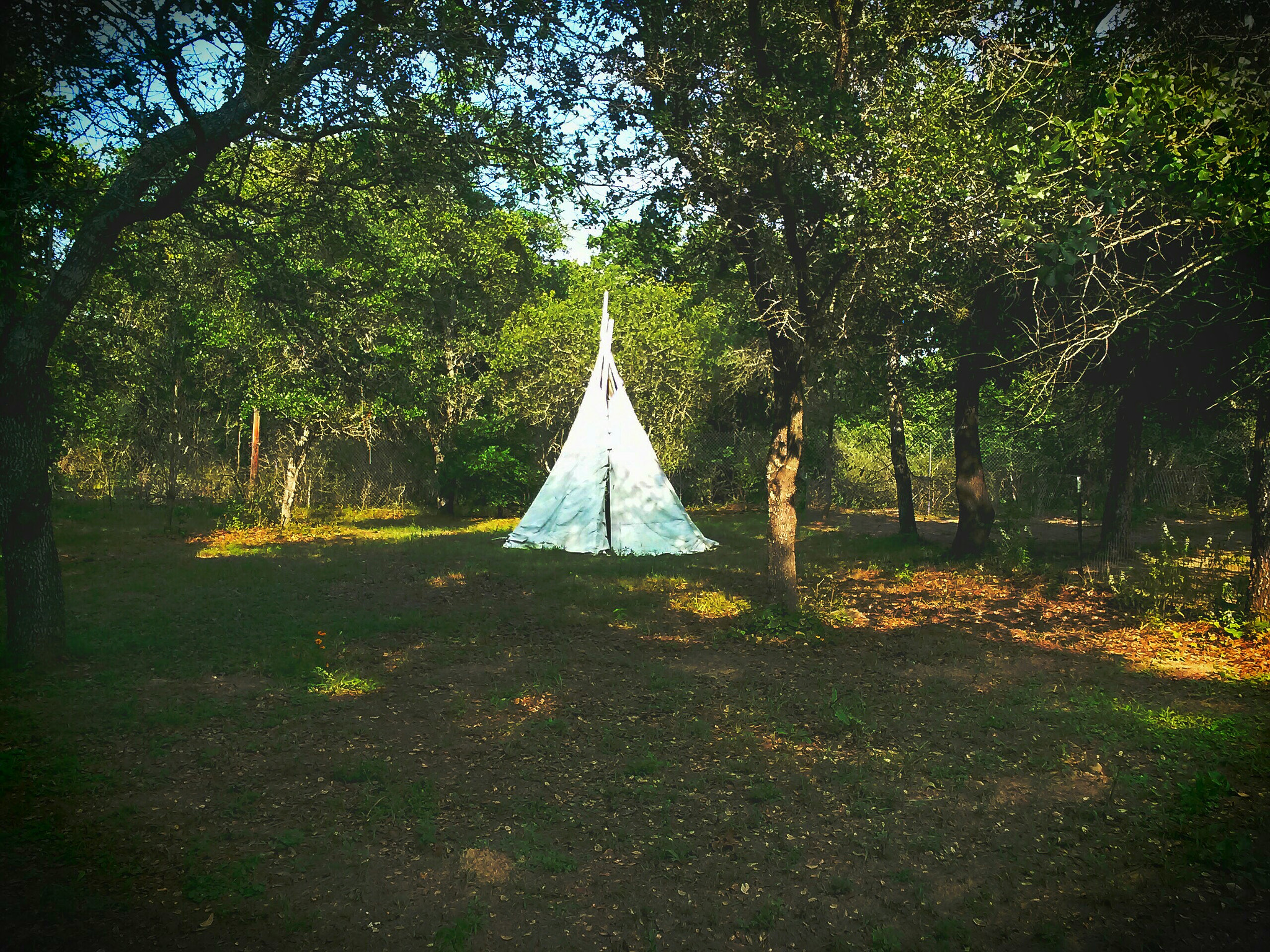 LG Optimus F6 sample photo. Eaglepass teepee photography