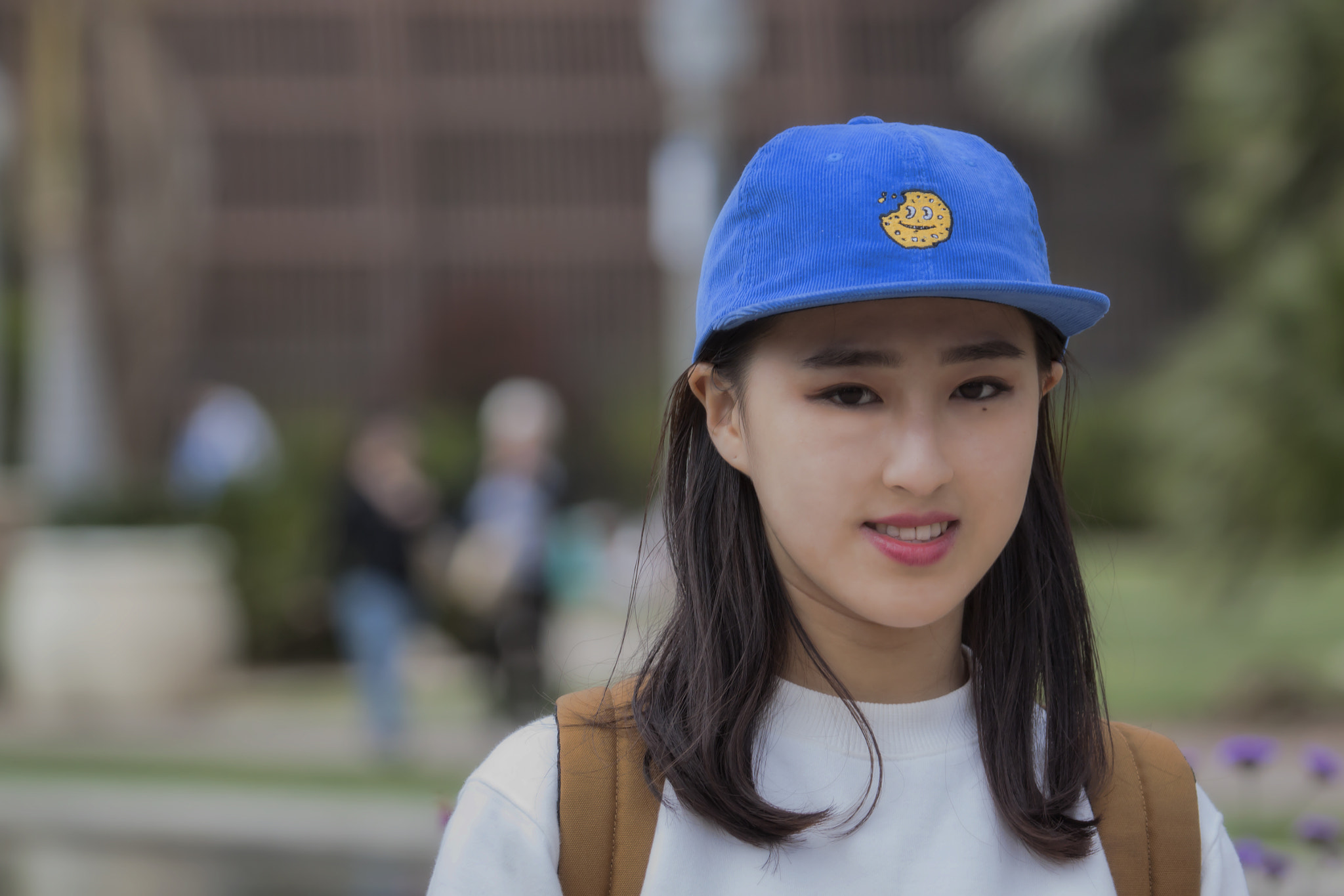 Canon EF 100-400mm F4.5-5.6L IS USM sample photo. Girl at the park photography