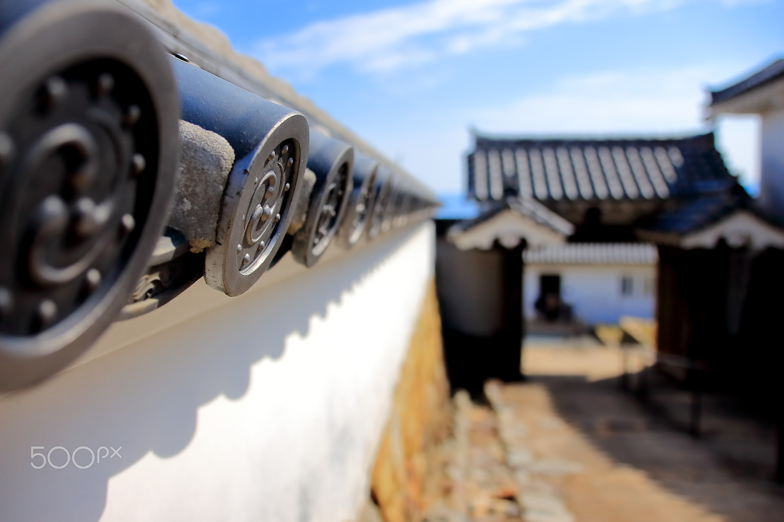 Sigma 18-35mm f/1.8 DC HSM sample photo. Pattern of japanese tile photography