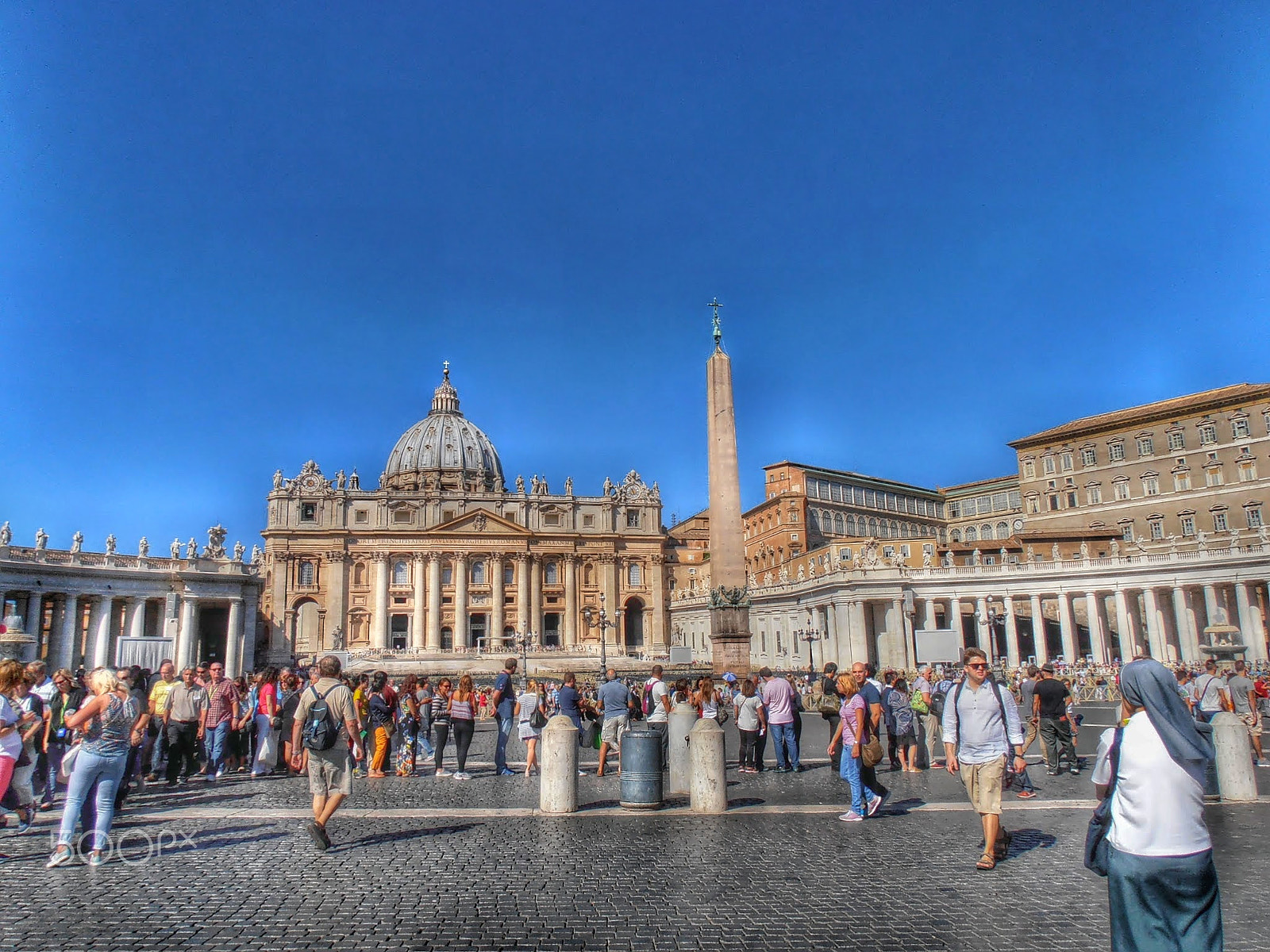 Olympus VR325,VR320,D725 sample photo. Vatican, sistine chapel and st peter's basilica photography