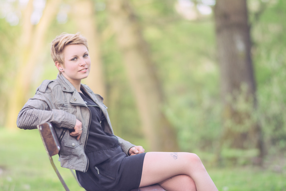 Nikon D7100 + Sigma 85mm F1.4 EX DG HSM sample photo. Céline photography