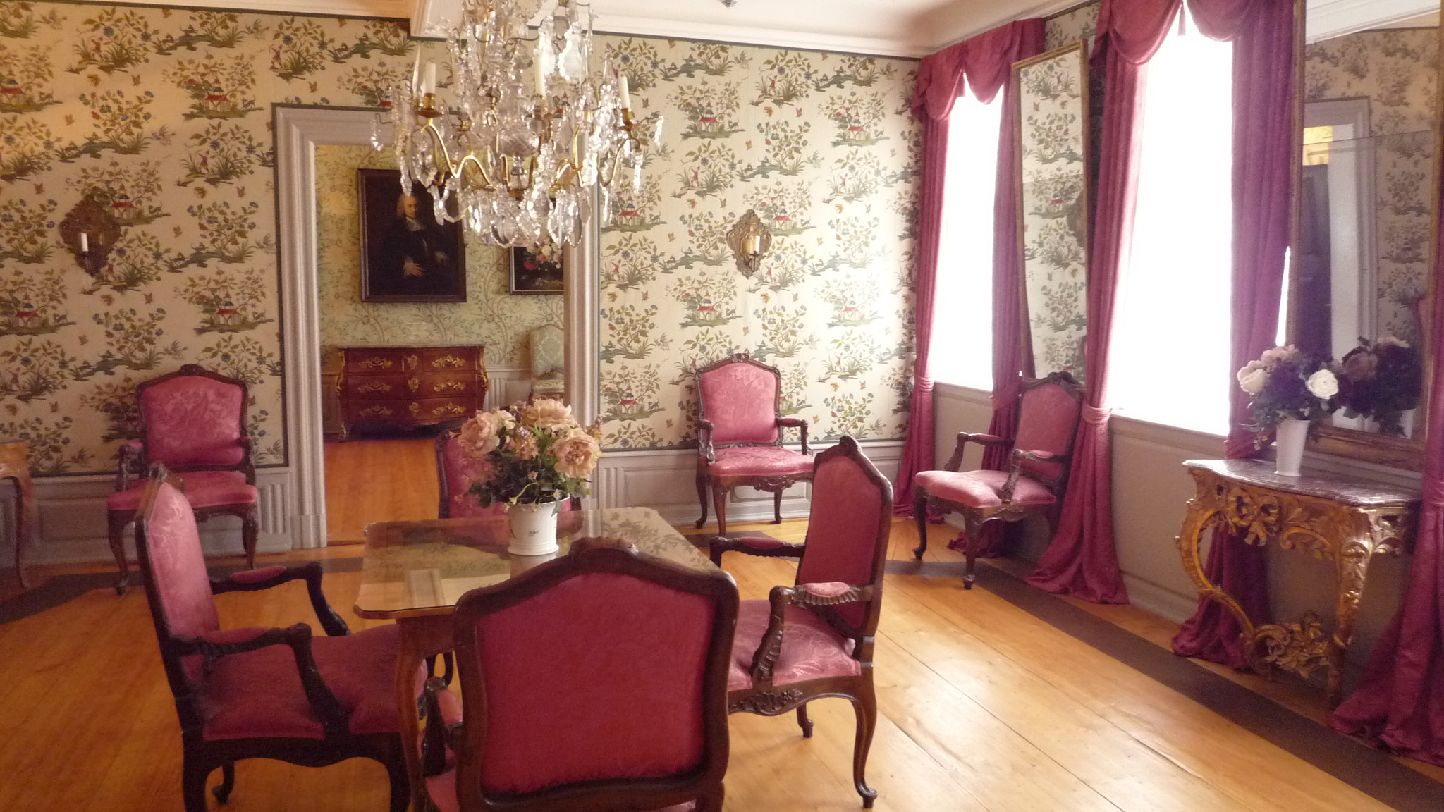 Panasonic DMC-FX35 sample photo. Zimmer im goethehaus frankfurt photography