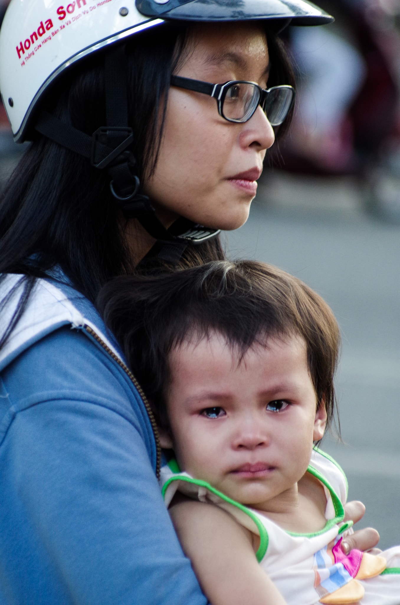 Pentax K-50 + smc PENTAX-FA 70-200mm F4-5.6 sample photo. Baby don`t cry photography