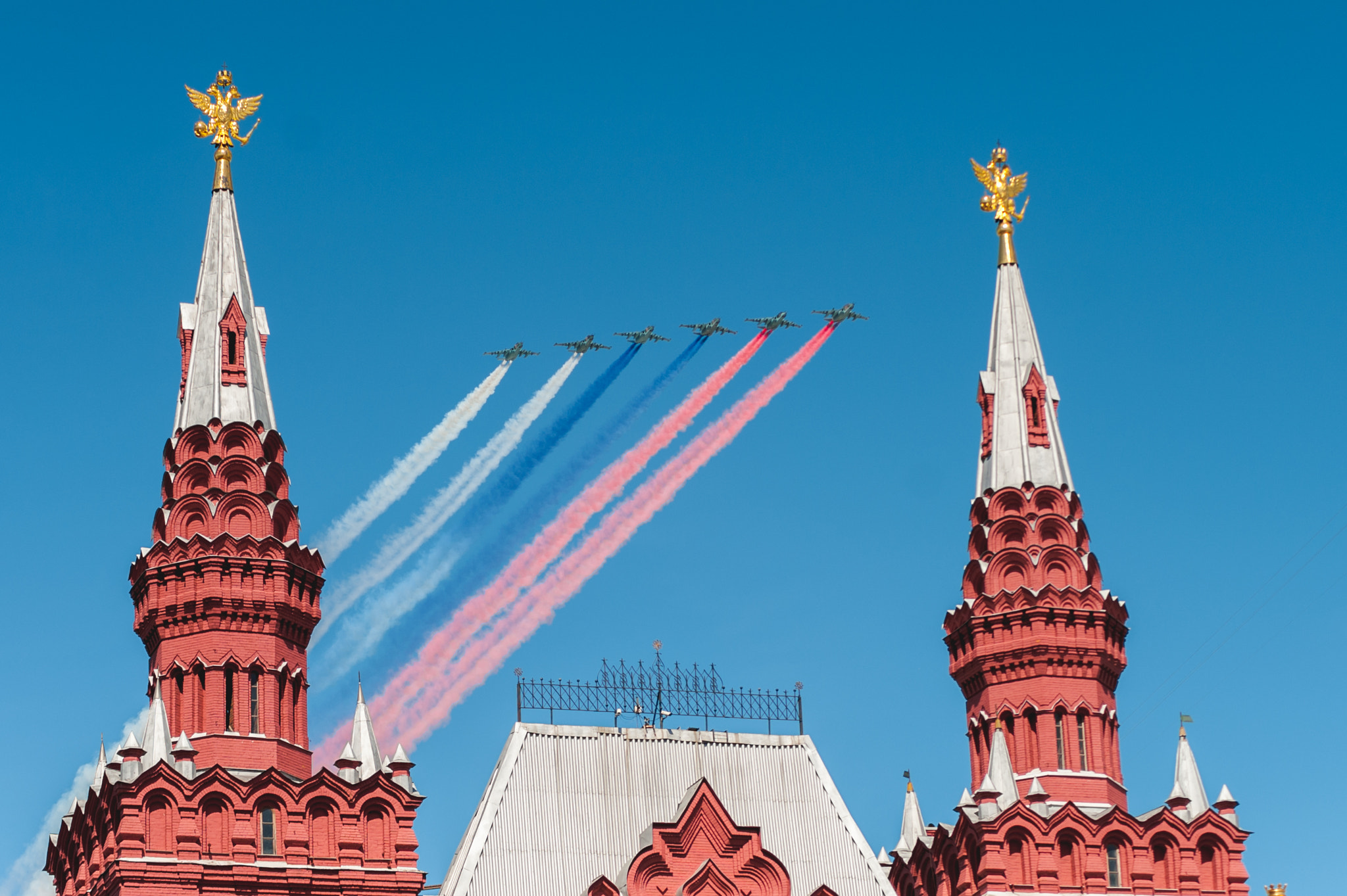 Nikon D3 + AF Zoom-Nikkor 80-200mm f/2.8 ED sample photo. Parad in moscow 2015 photography