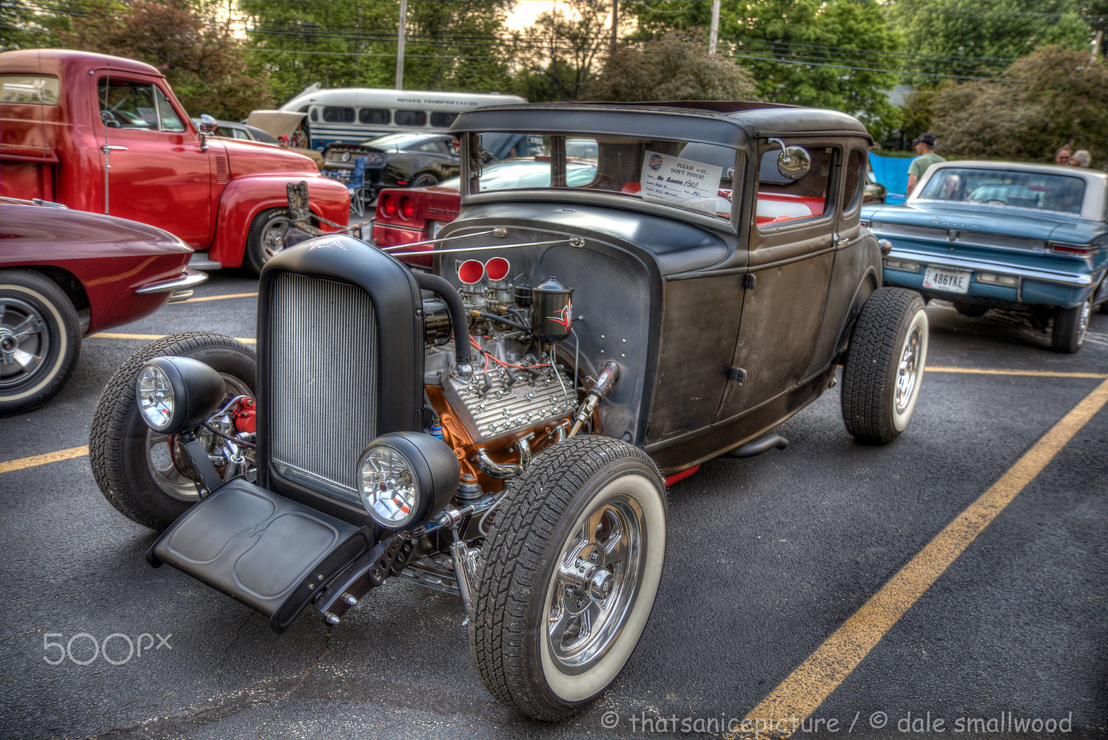 Canon EOS 70D + Canon EF-S 17-55mm F2.8 IS USM sample photo. Hot rod ford photography