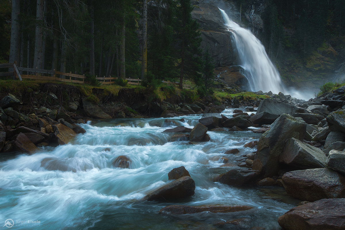 Sony a7R + 16-35mm F2.8 G SSM II sample photo. Stunning krimml photography