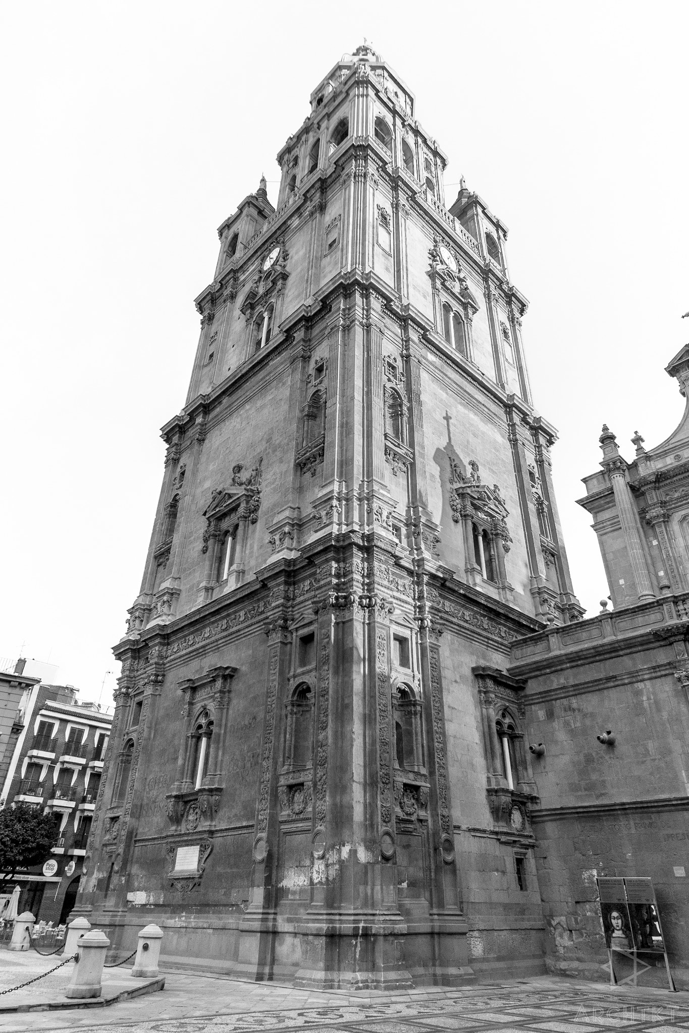 Sigma 8-16mm F4.5-5.6 DC HSM sample photo. Tower - cathedral of murcia photography