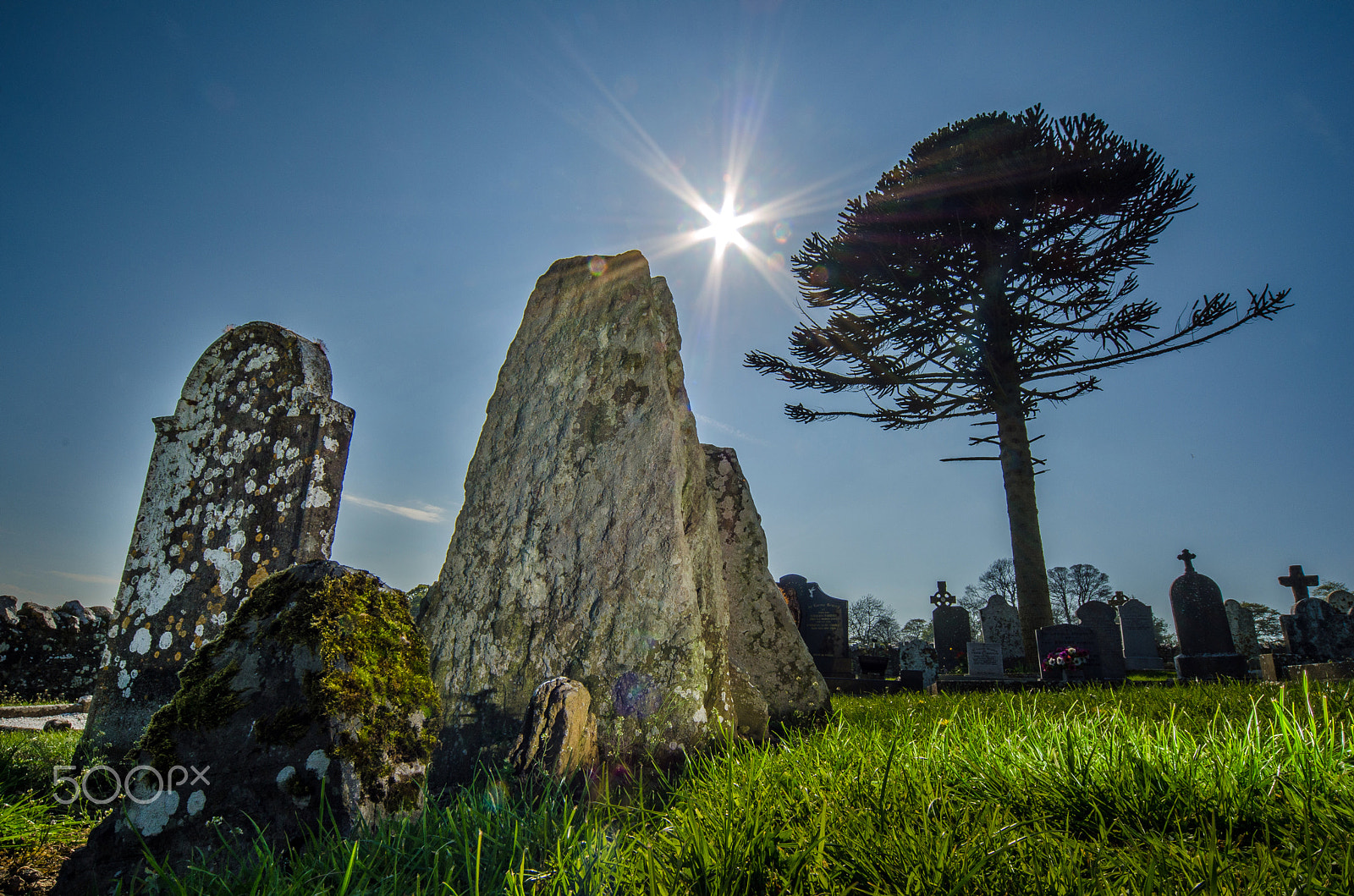 Nikon D7000 + Sigma 12-24mm F4.5-5.6 EX DG Aspherical HSM sample photo. Saint erc's tomb, hill of slane, ireland photography