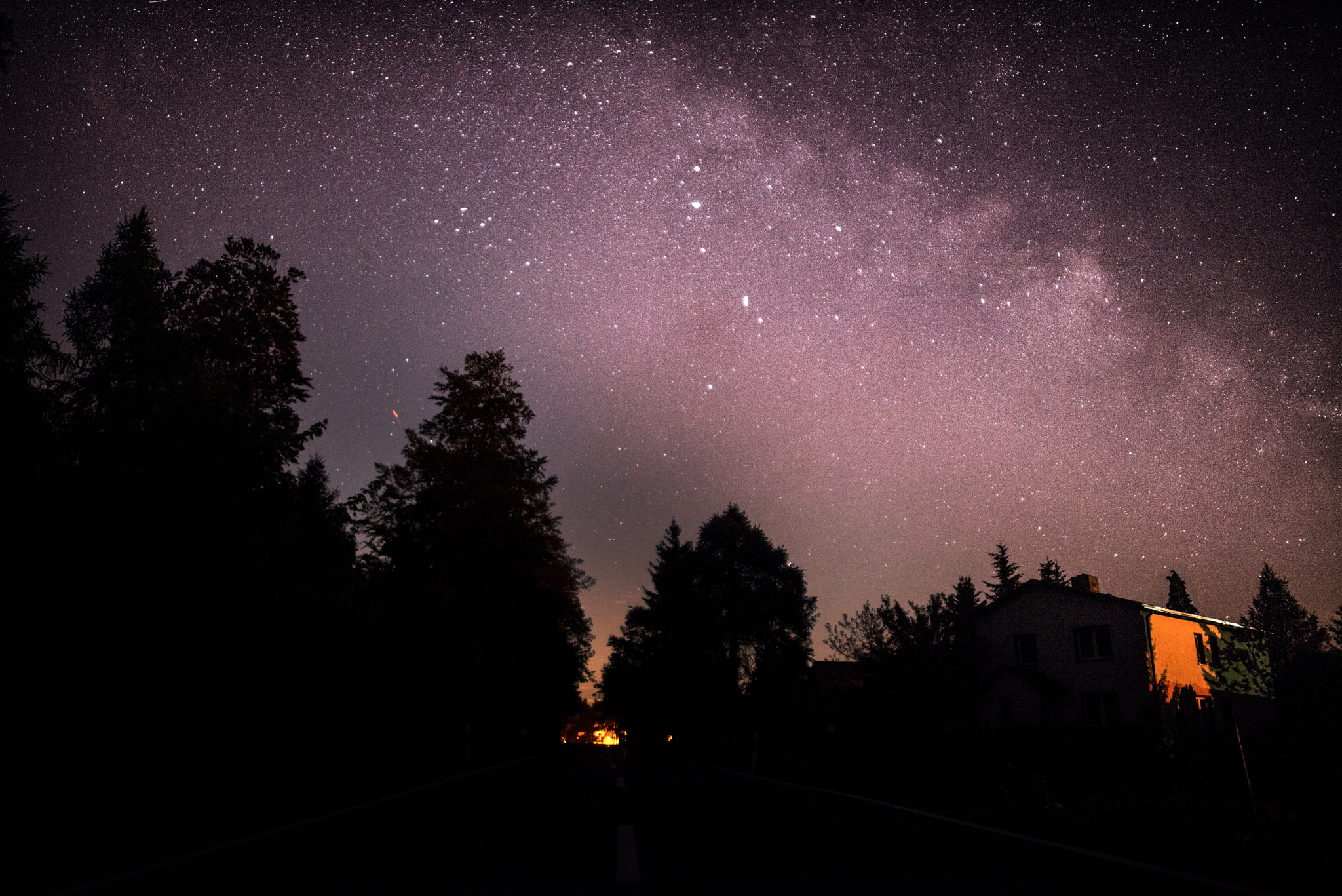 Nikon D800 + Samyang 12mm F2.8 ED AS NCS Fisheye sample photo. My first milky way photography