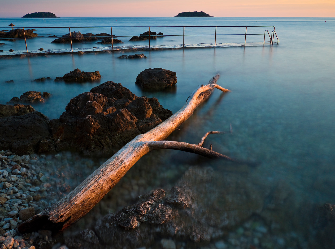 Olympus OM-D E-M10 II sample photo. Istrian sunset photography