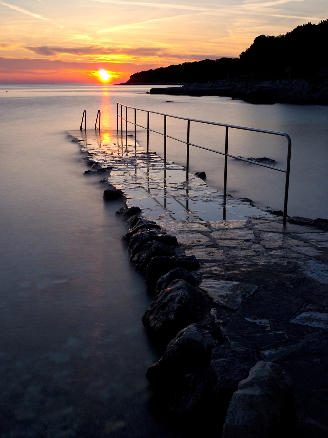Olympus OM-D E-M10 II sample photo. Istrian sunset photography