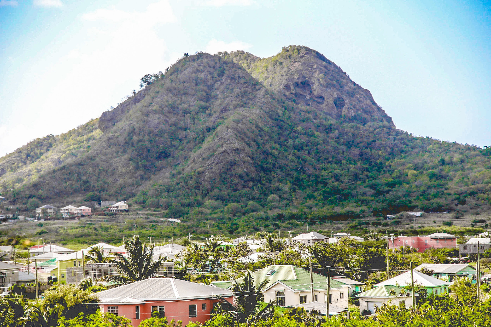 Canon EOS 650D (EOS Rebel T4i / EOS Kiss X6i) sample photo. Antigua twin peak 22 000ft  photography