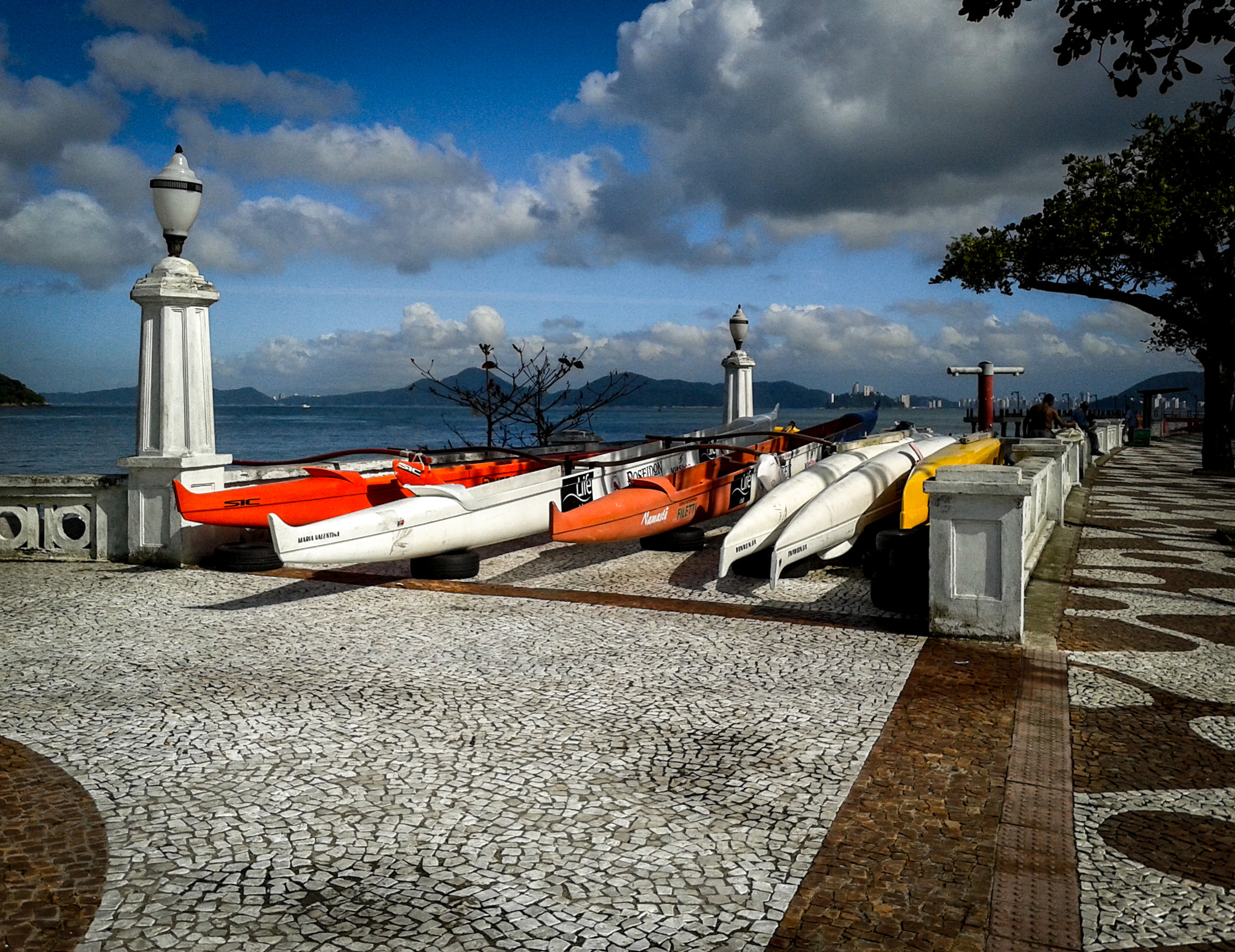 Samsung Galaxy Win sample photo. Kayaks - santos - brasil photography