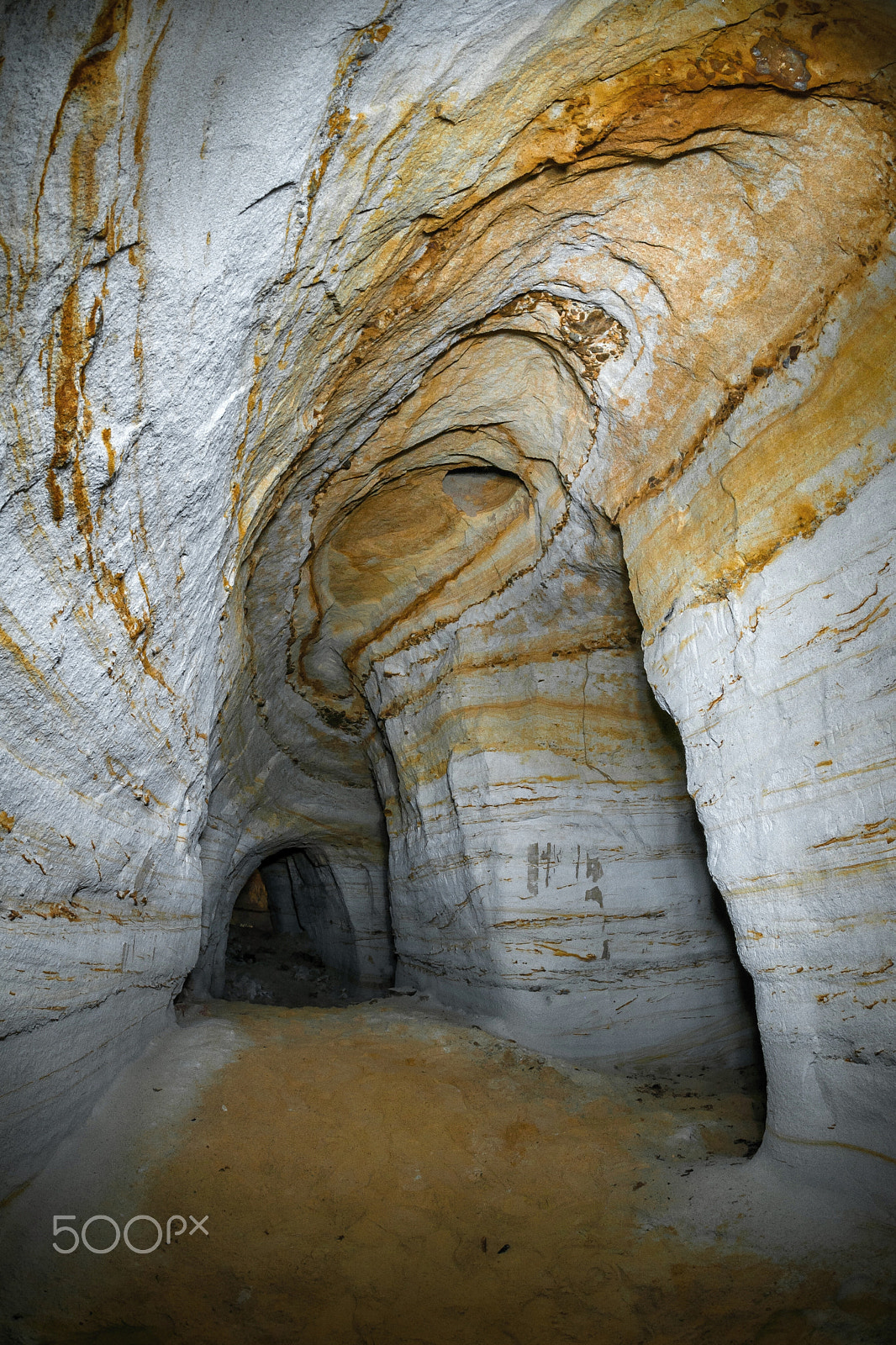 Nikon AF DX Fisheye-Nikkor 10.5mm F2.8G ED sample photo. Abandoned sandstone mine photography