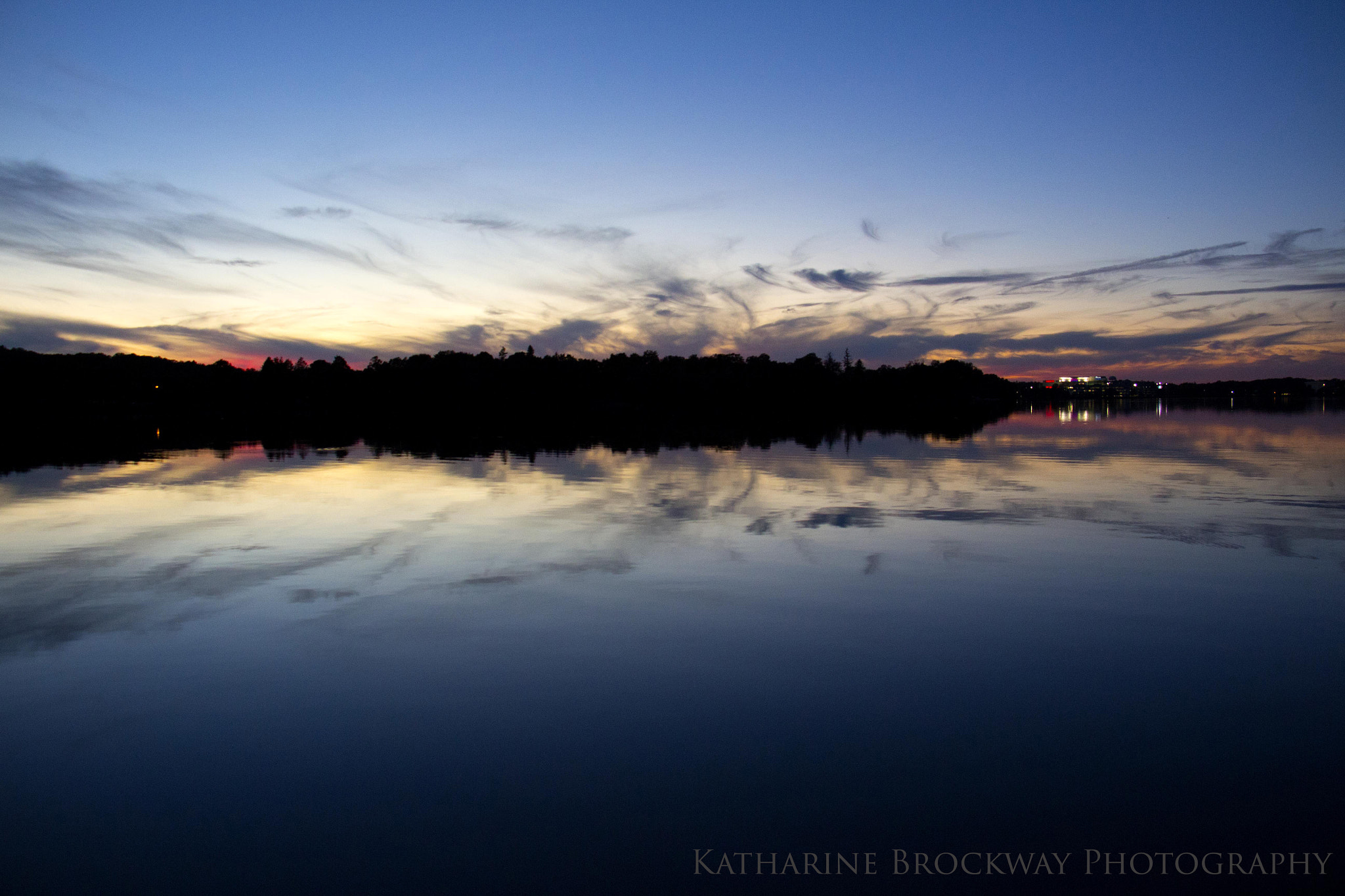 Canon EOS M sample photo. Quannapowitt sunset photography