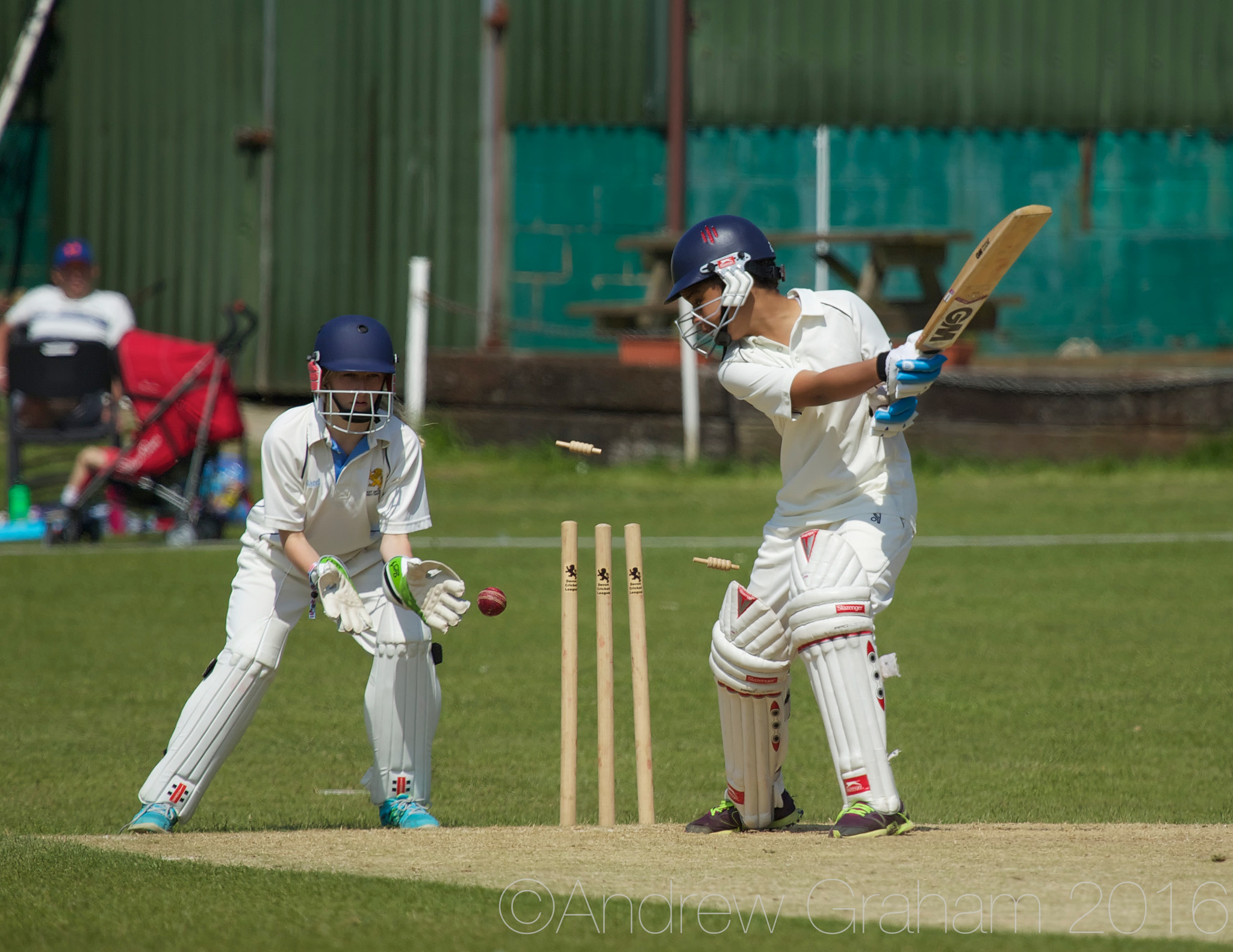 Canon EF 100-400mm F4.5-5.6L IS USM sample photo. Clean bowled photography
