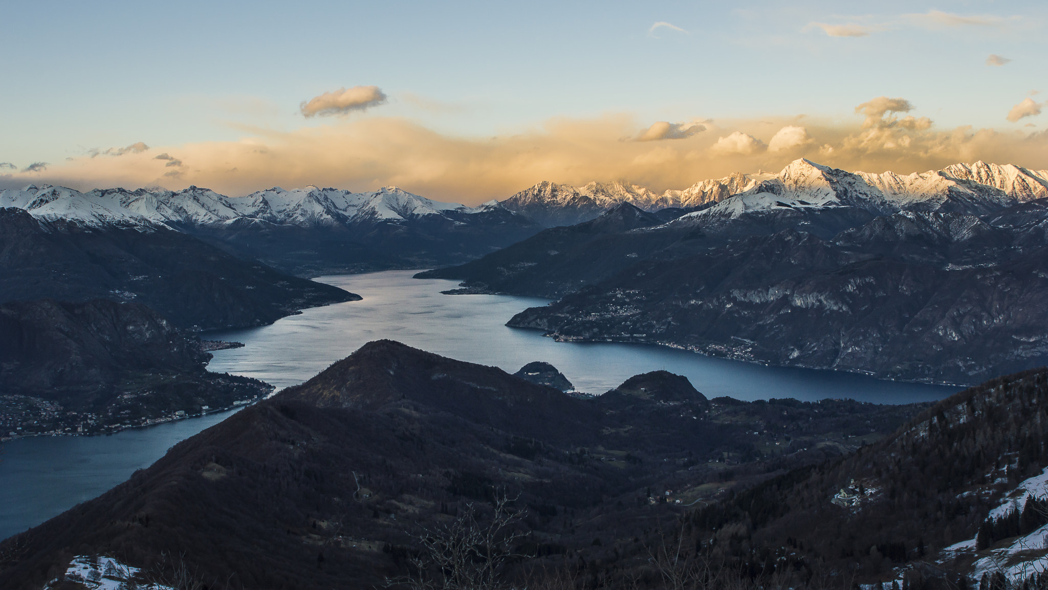 Tamron SP 24-70mm F2.8 Di VC USD sample photo. Tramonto sopra il lago photography