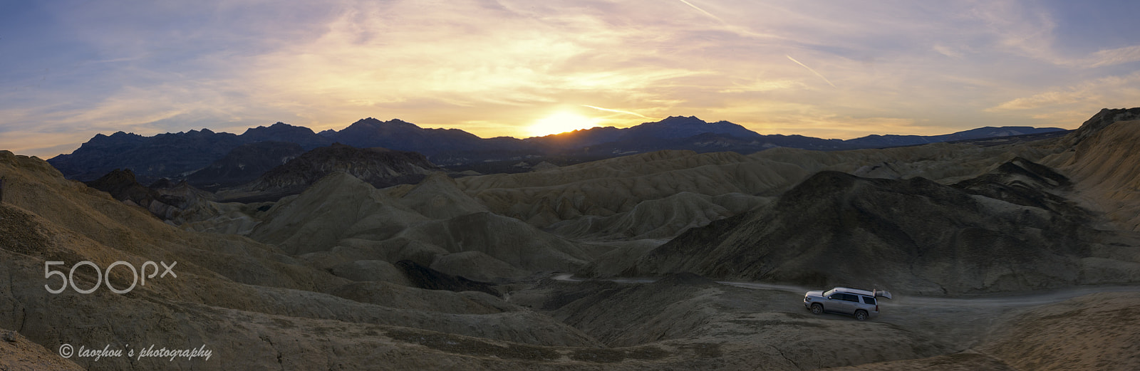 Nikon D3X + Nikon AF-S Nikkor 14-24mm F2.8G ED sample photo. Sun rise at death valley photography