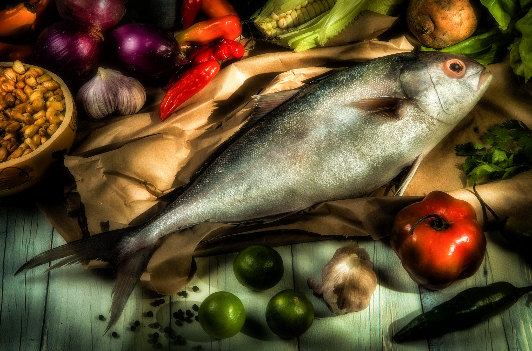 Nikon AF Nikkor 24-85mm F2.8-4D IF sample photo. Pescado photography