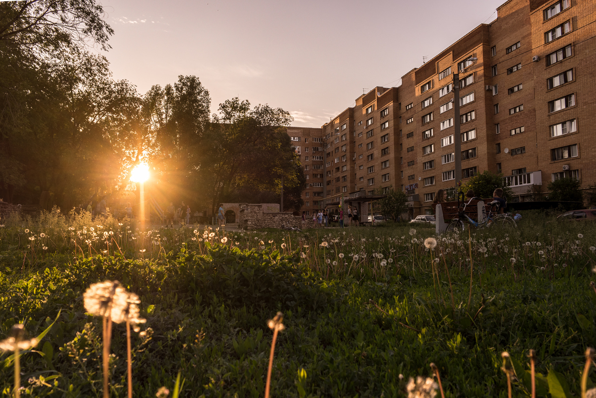 Samsung NX 16mm F2.4 Pancake sample photo. Sun photography