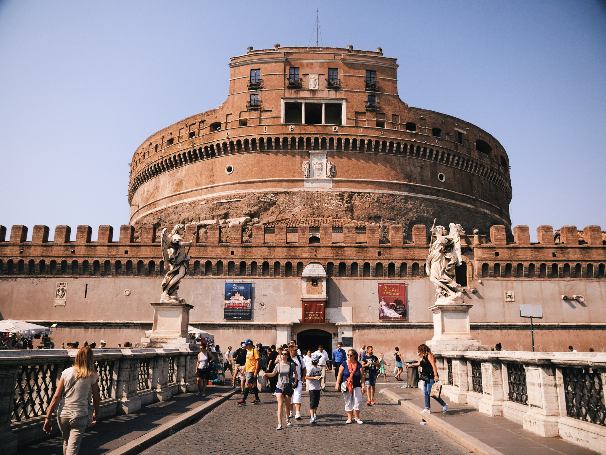Olympus M.Zuiko Digital ED 14-150mm F4-5.6 sample photo. Castel sant'angelo photography
