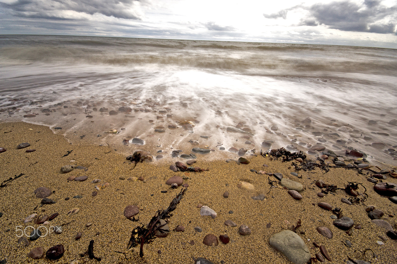 Sigma AF 10-20mm F4-5.6 EX DC sample photo. Retreating sea photography