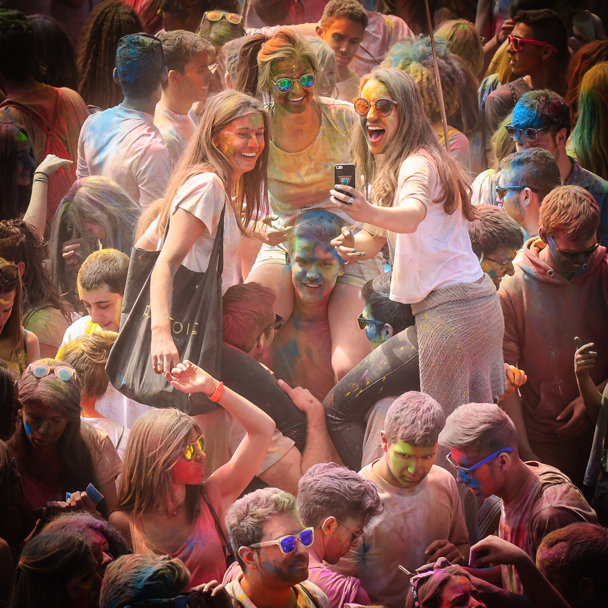Nikon D80 + Sigma APO 100-300mm F4 EX IF HSM sample photo. Holi bcn photography