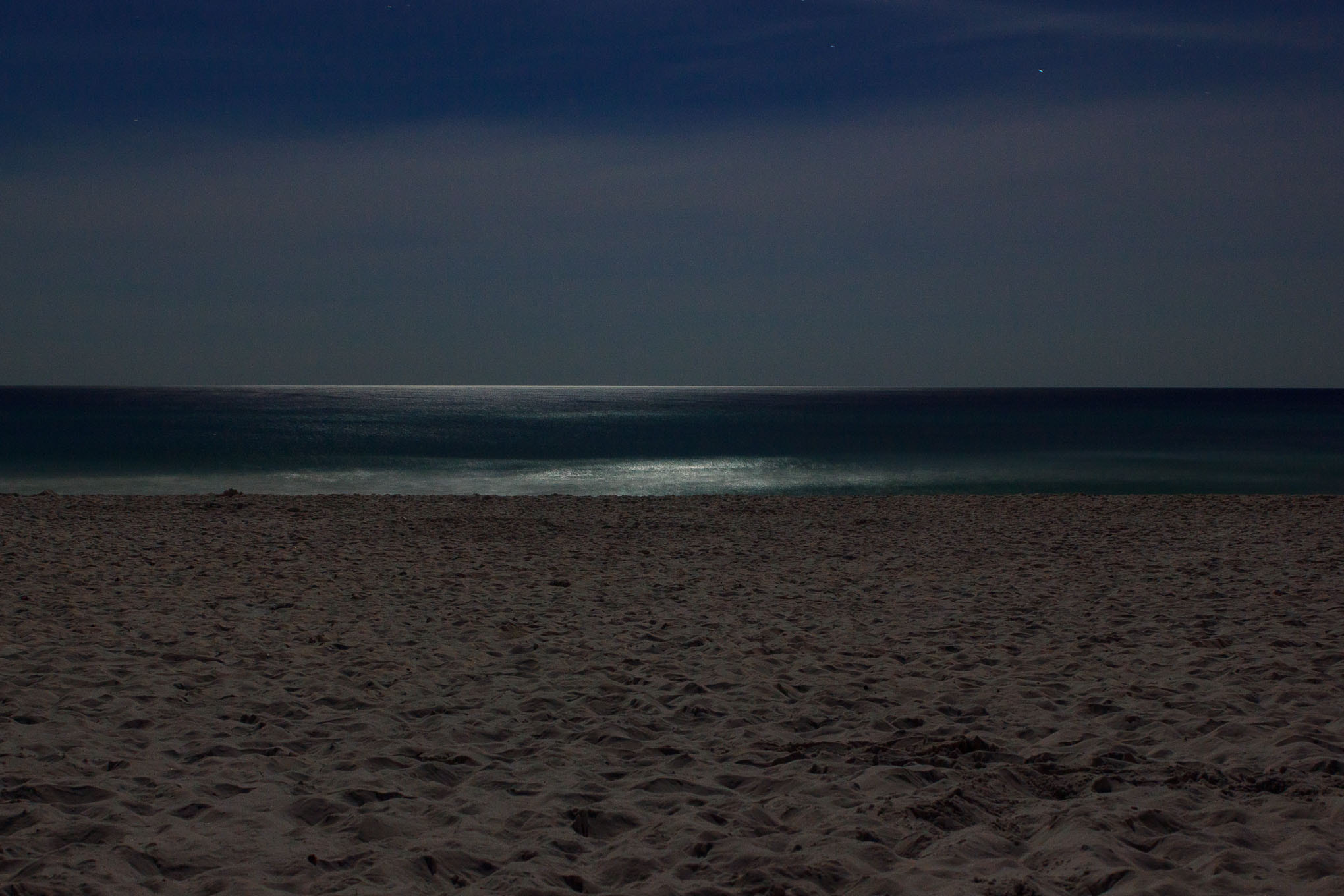 Canon EF 35-80mm f/4-5.6 sample photo. The beach at night photography