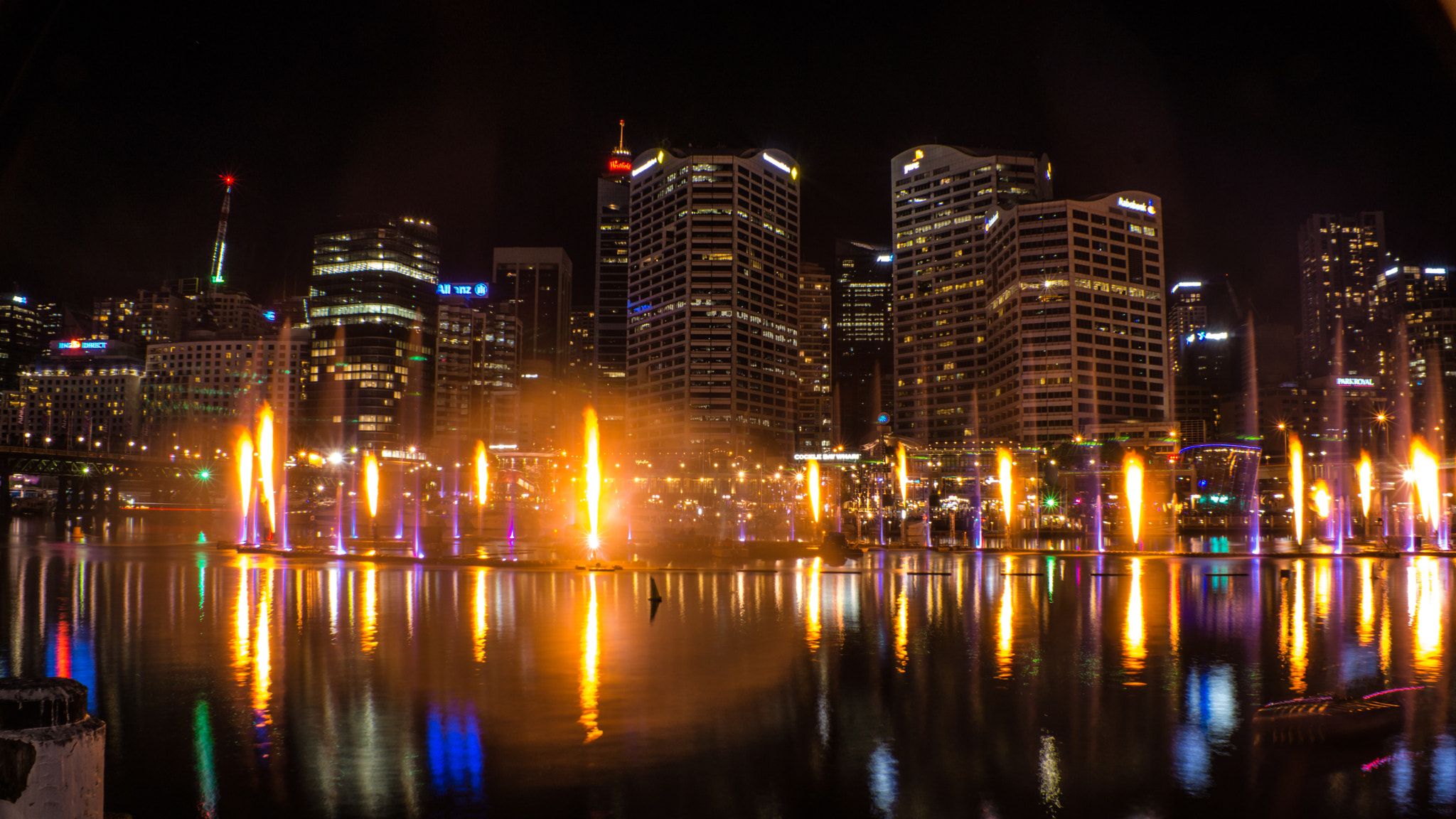 Sony SLT-A65 (SLT-A65V) + Sony 28mm F2.8 sample photo. Vivid sydney darling harbor 29/05/2016 photography