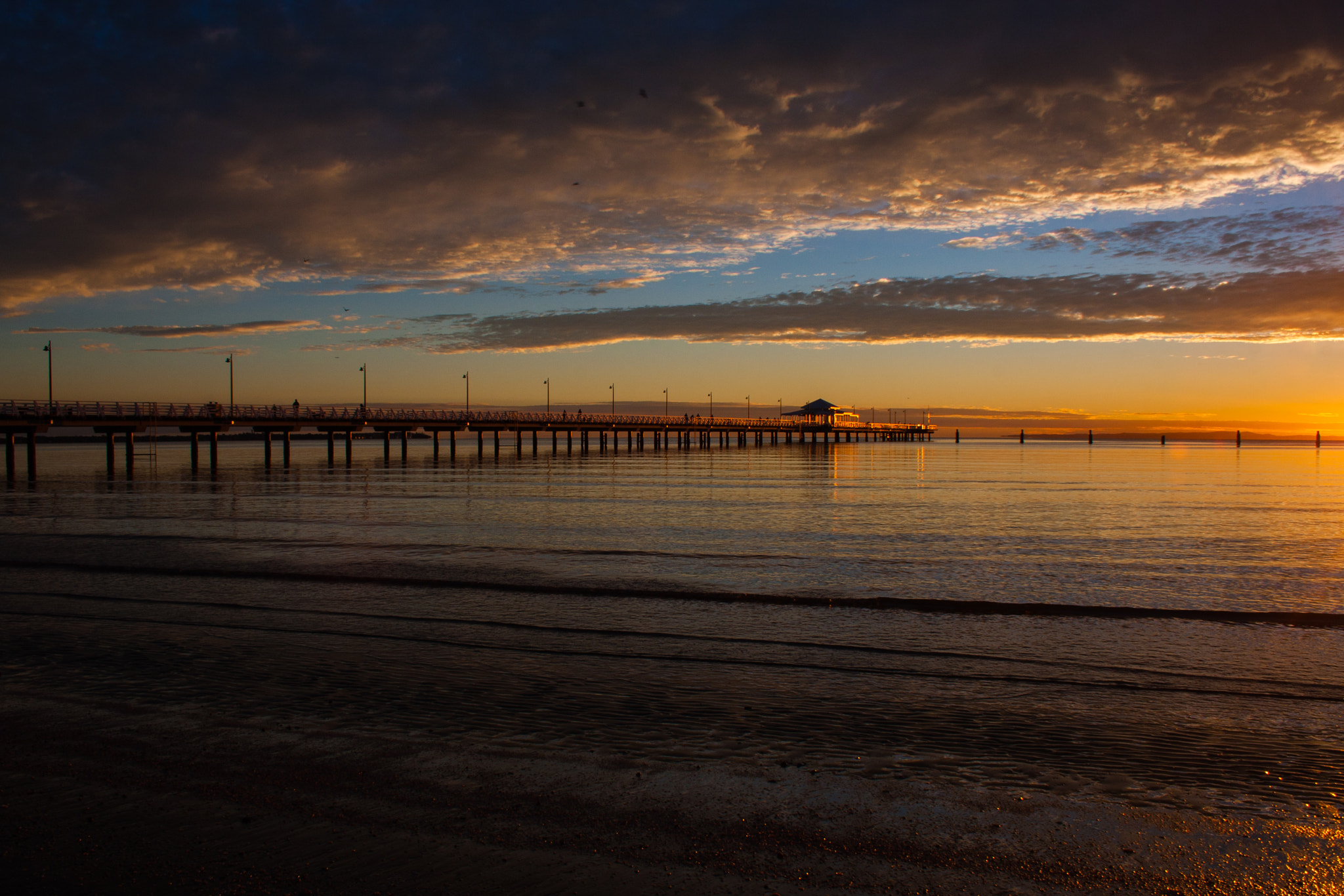 Canon EF-S 18-55mm F3.5-5.6 sample photo. Light westerly wind created calm across the bay photography