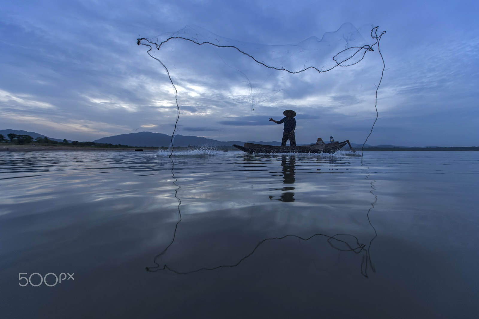 Sony a7 II + Canon EF 16-35mm F2.8L II USM sample photo. Fisherman photography