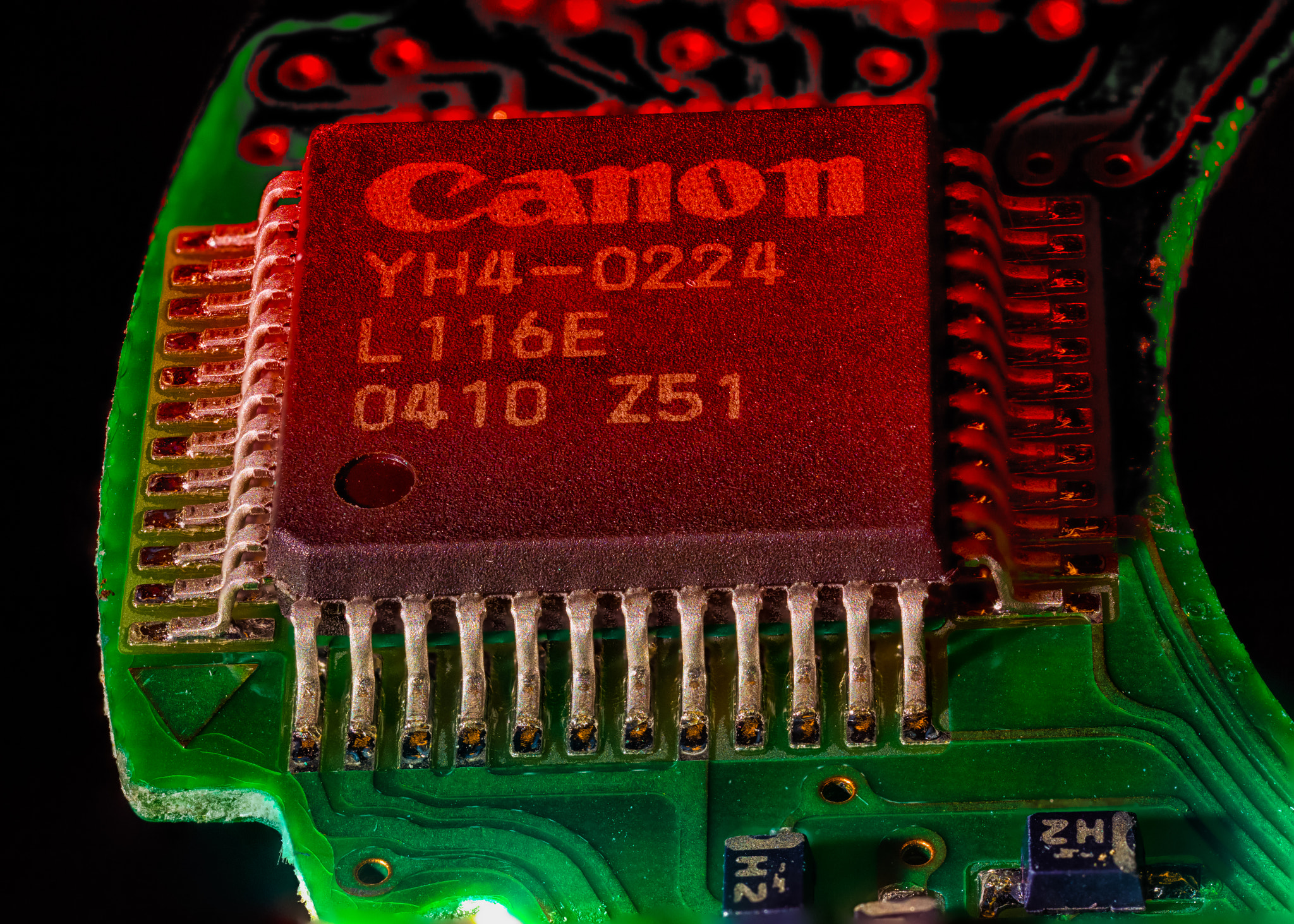 Canon MP-E 65mm F2.5 1-5x Macro Photo sample photo. First in a series of "techscape" macro images i'll ... photography