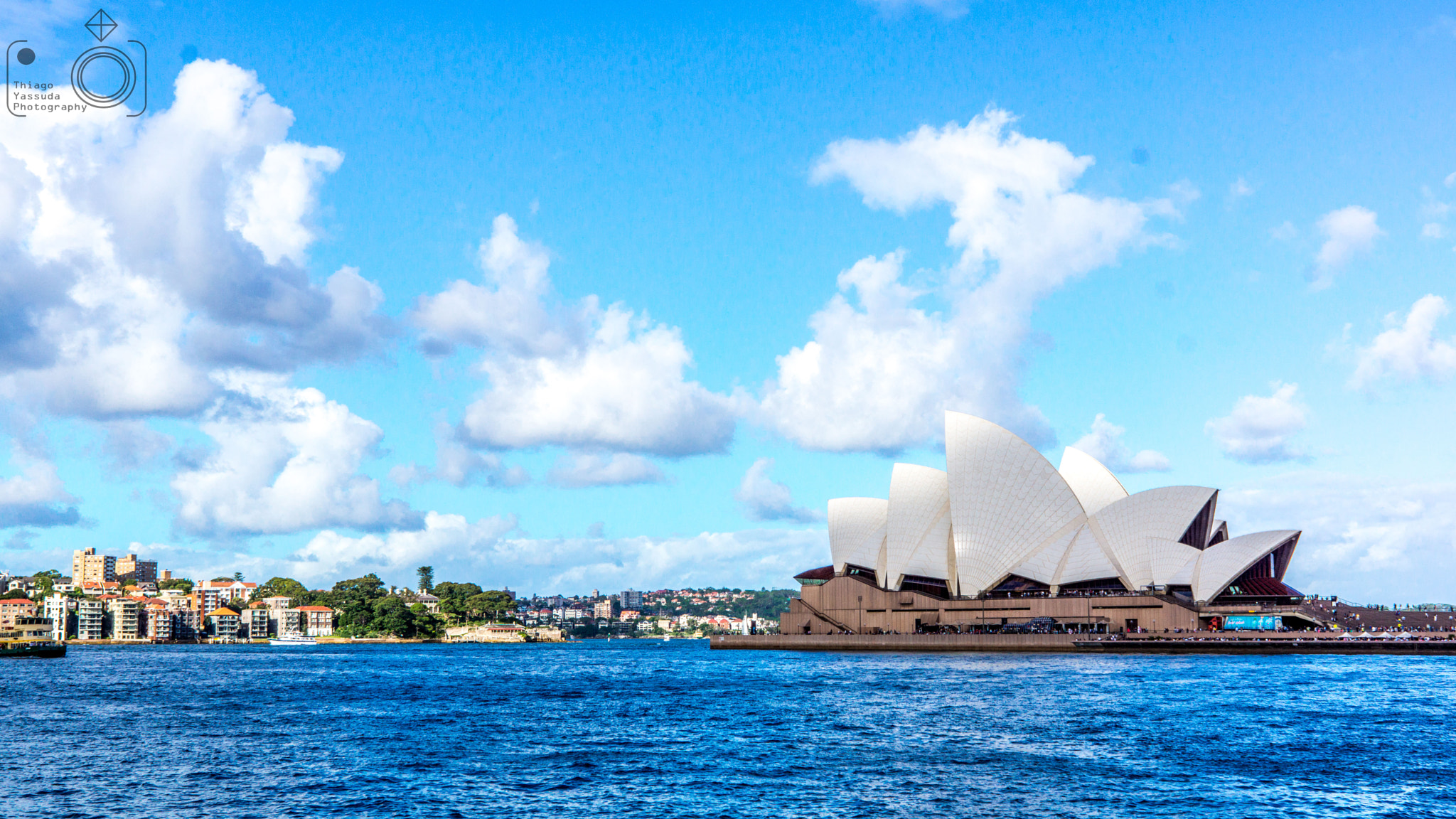 Sony SLT-A65 (SLT-A65V) + Sony 28mm F2.8 sample photo. Blue sky opera house photography