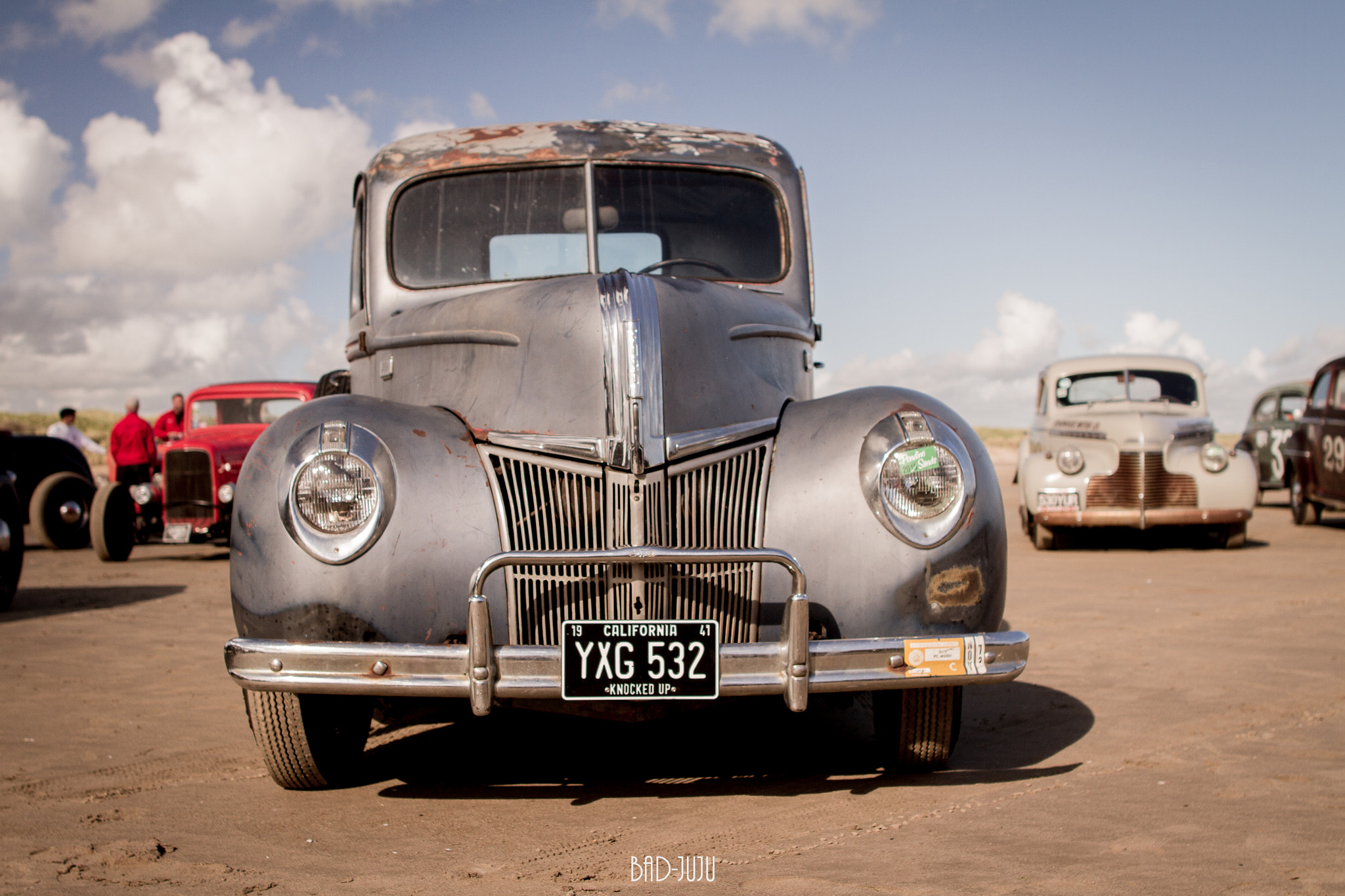 Sigma 28mm f/1.8 DG Macro EX sample photo. Vhra hot rod races pendine sands (of ) photography
