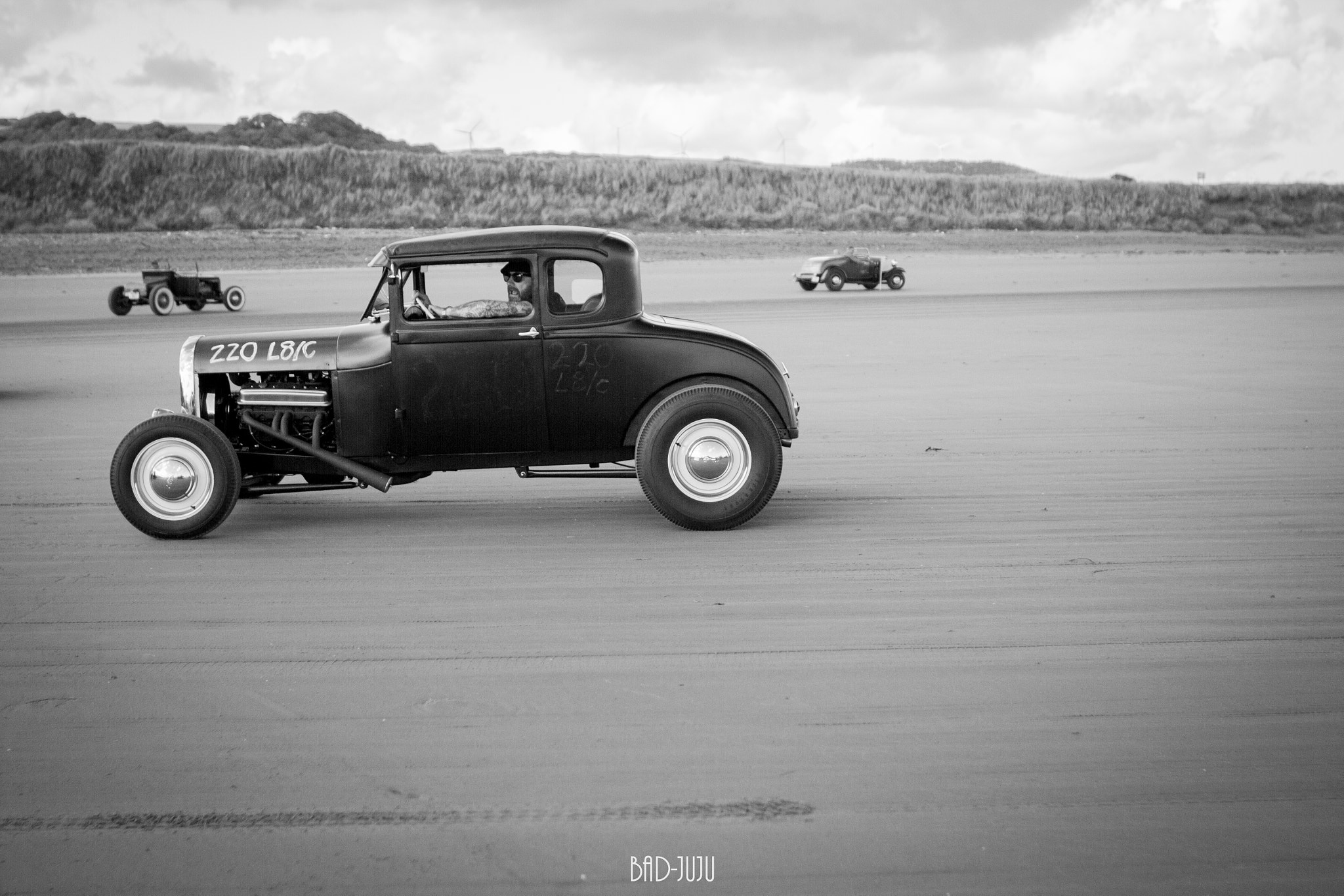 Sigma 28mm f/1.8 DG Macro EX sample photo. Vhra hot rod races pendine sands (of ) photography