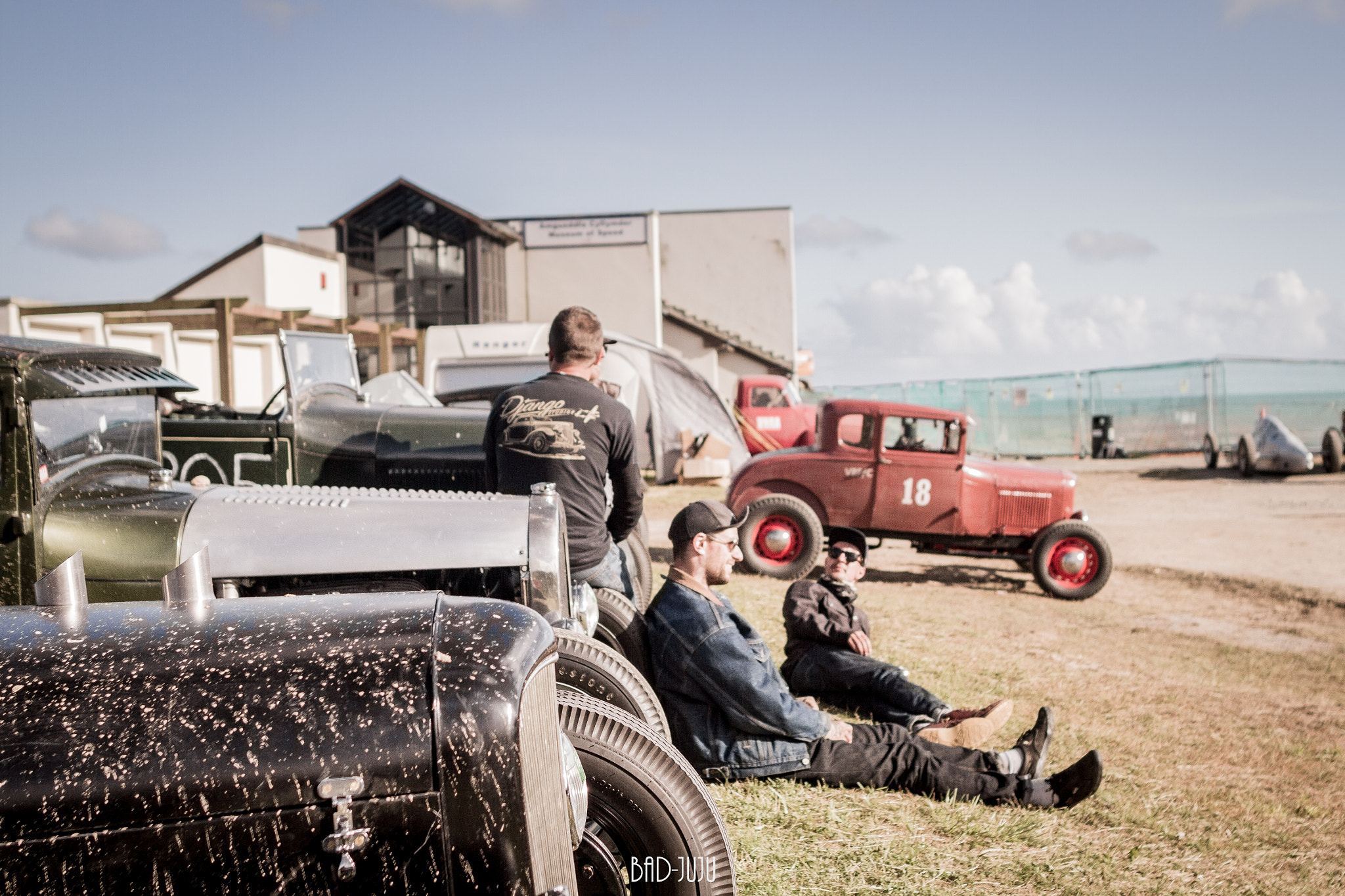 Sigma 28mm f/1.8 DG Macro EX sample photo. Vhra hot rod races pendine sands (of ) photography