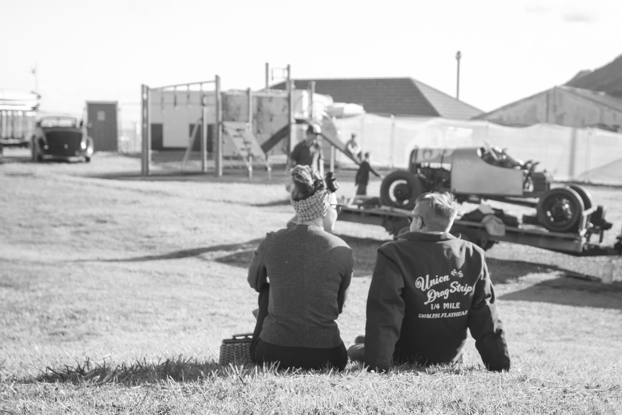 Sigma 28mm f/1.8 DG Macro EX sample photo. Vhra hot rod races pendine sands (of ) photography