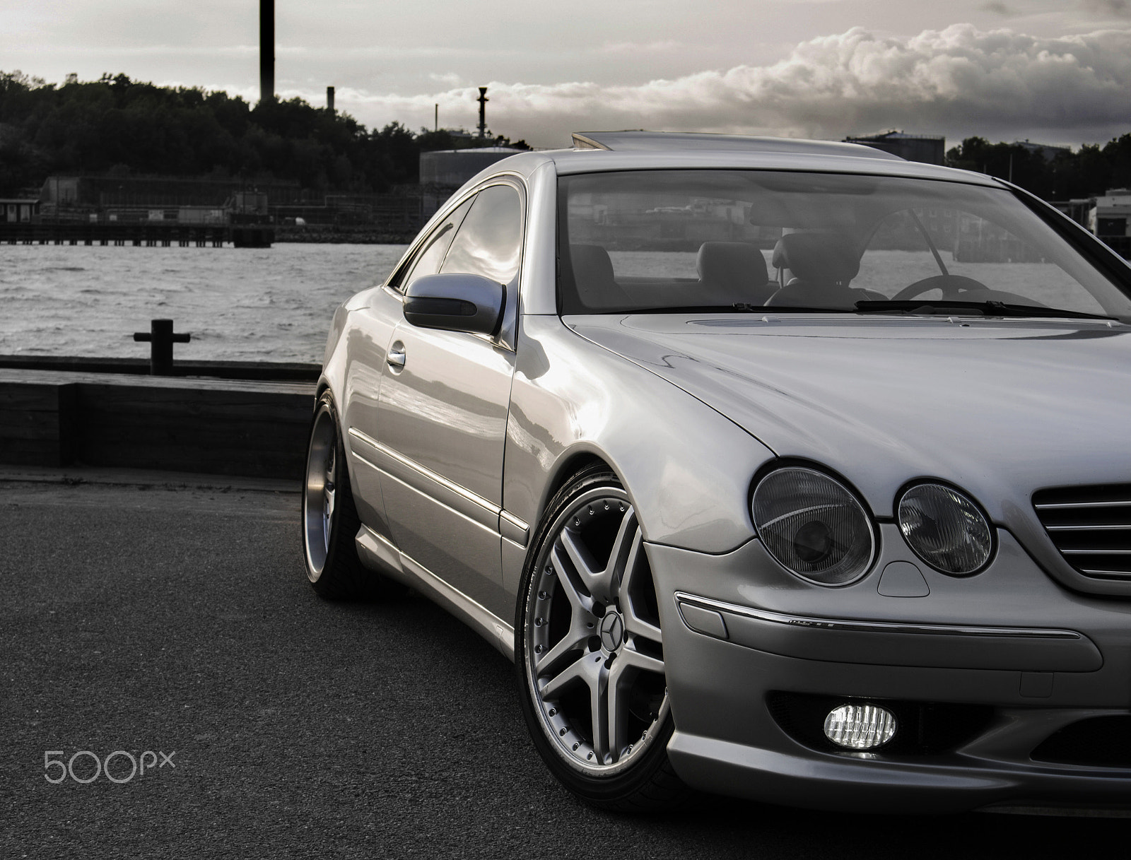 LUMIX G VARIO 14-42/F3.5-5.6 II sample photo. Mercedes-benz photography