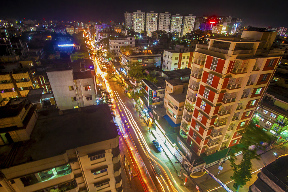 Sigma 10-20mm F4-5.6 EX DC HSM sample photo. Tajmahal road, mohammadpur, dhaka, bangladesh. photography