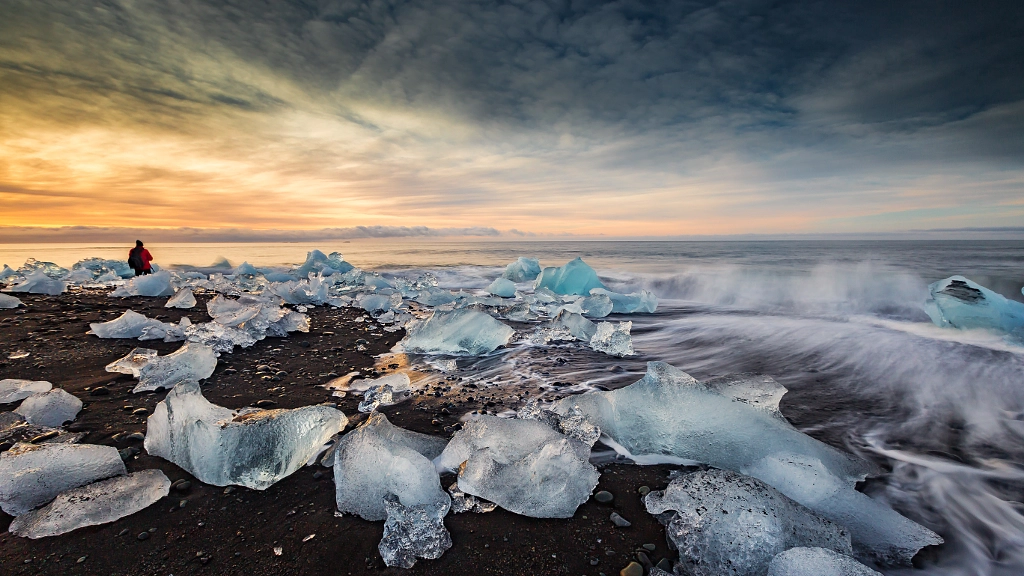 Icy Beach, автор — wim denijs на 500px.com