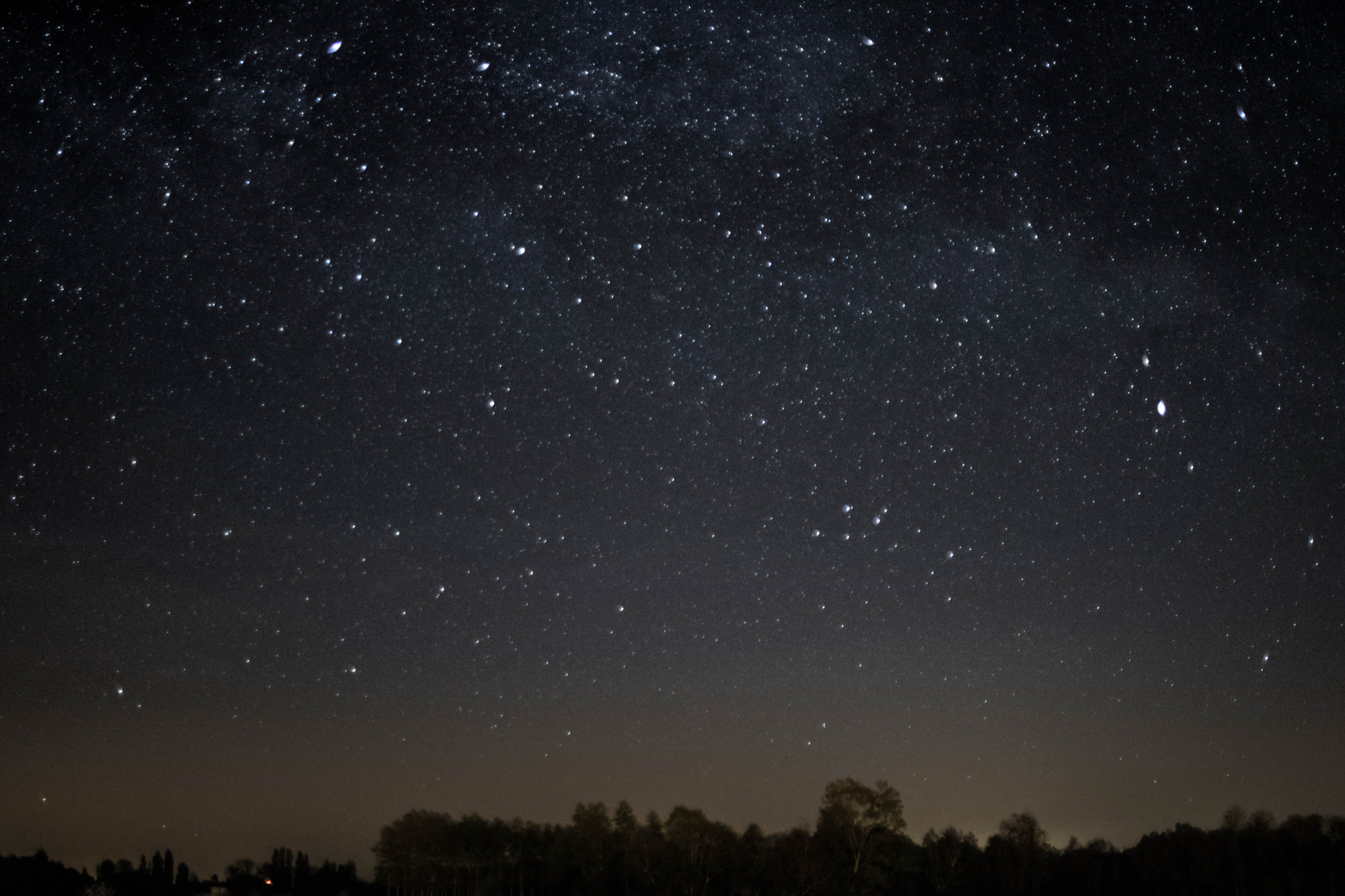 Sigma 20mm EX f/1.8 sample photo. Stars photography