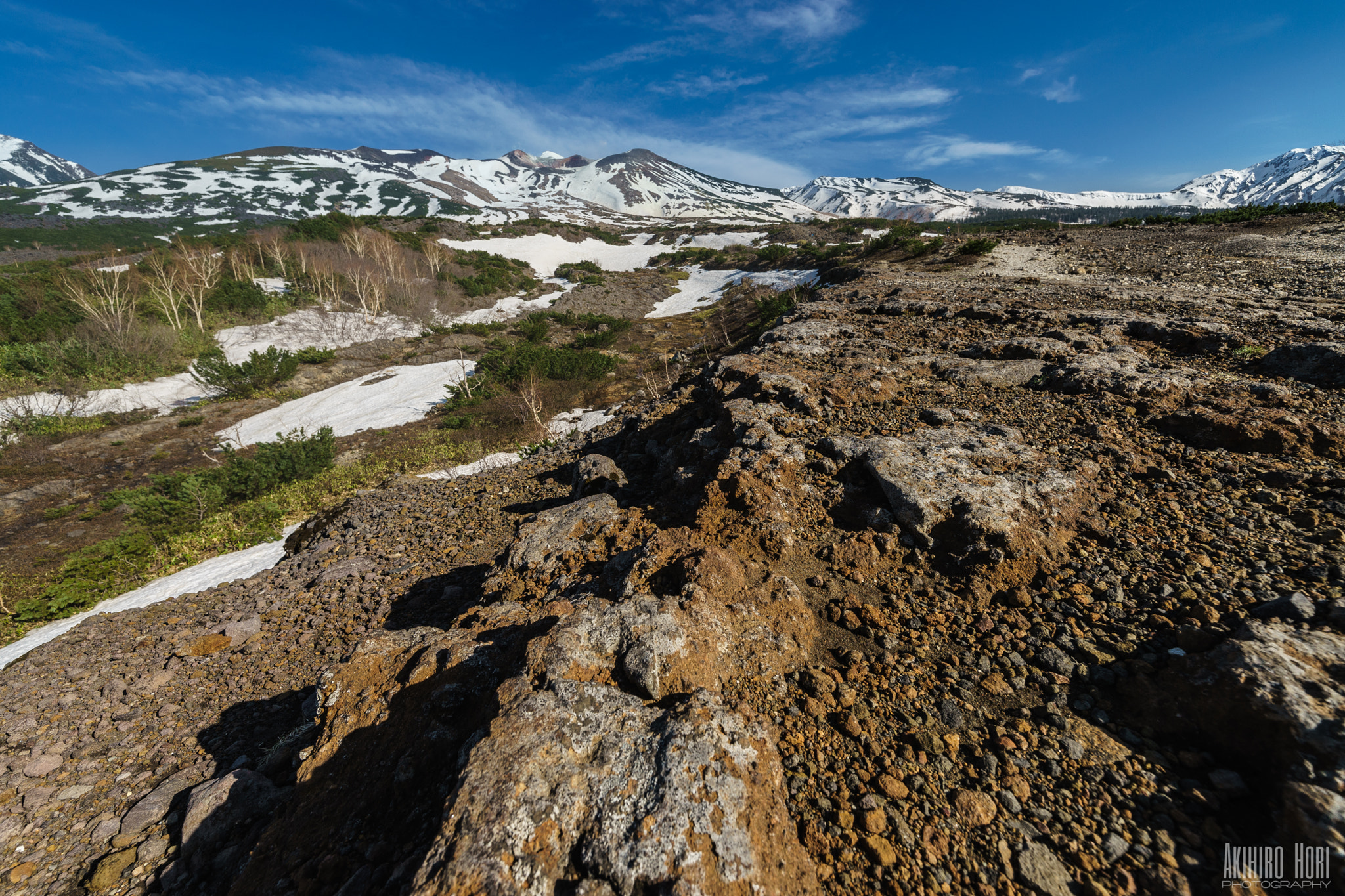 15mm F2.8 sample photo. Tokachidake photography