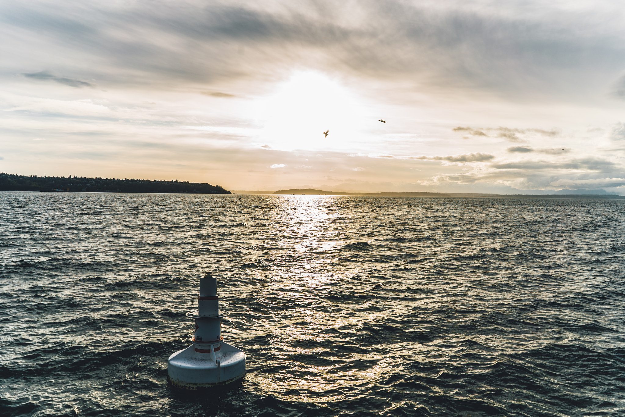 Sony a7S II + Sony FE 28mm F2 sample photo. Sunset in seattle photography
