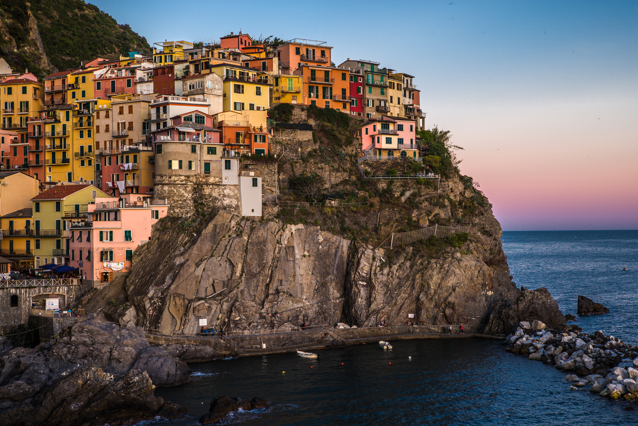 Summicron 1:2/50 Leitz sample photo. Manarola village, italy photography
