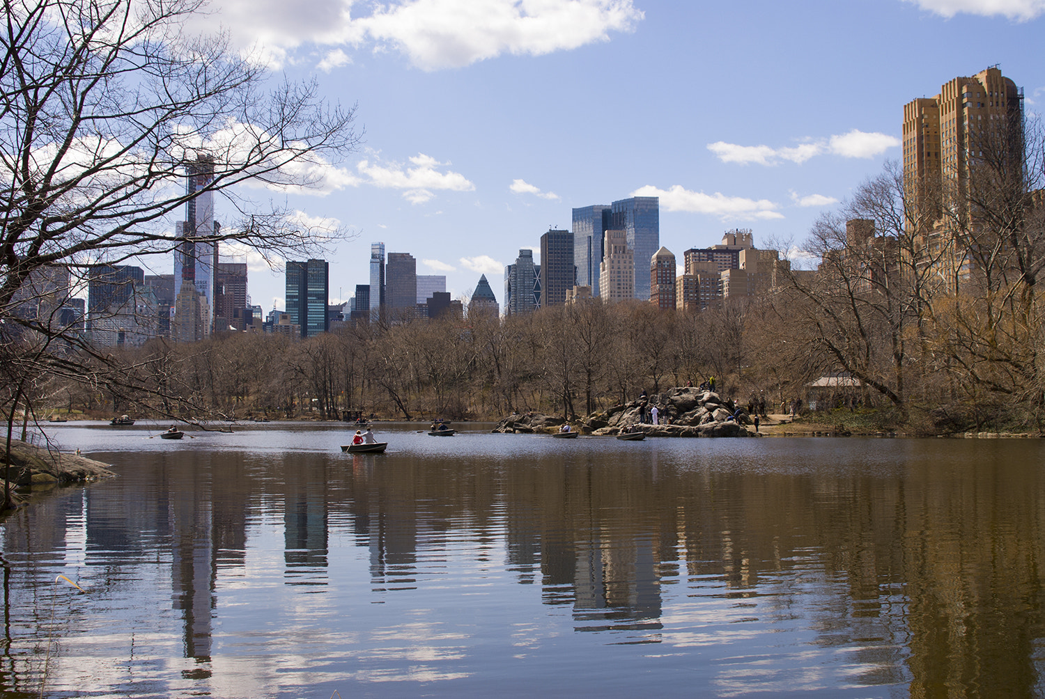 Nikon D200 sample photo. City over the water photography